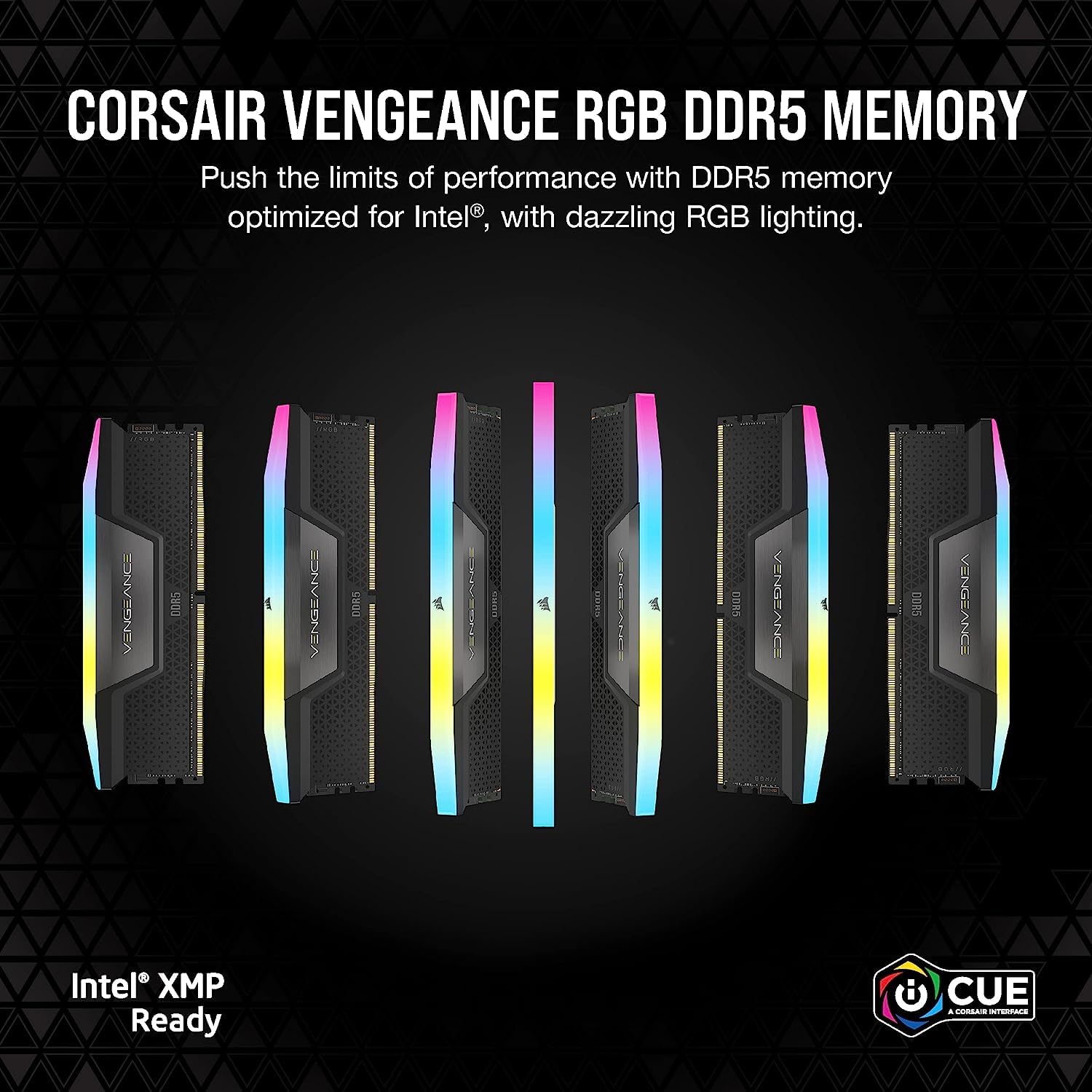 Foto 3 pulgar | Ram Ddr5 Corsair Vengeance Rgb 32 Gb 2x16 Gb 7200 Mhz Cl34 - Venta Internacional