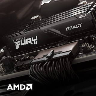 Foto 6 | Memoria Kingston Fury Beast Ddr4 De 32 Gb (2 X 16 Gb) A 3200 Mhz - Venta Internacional.