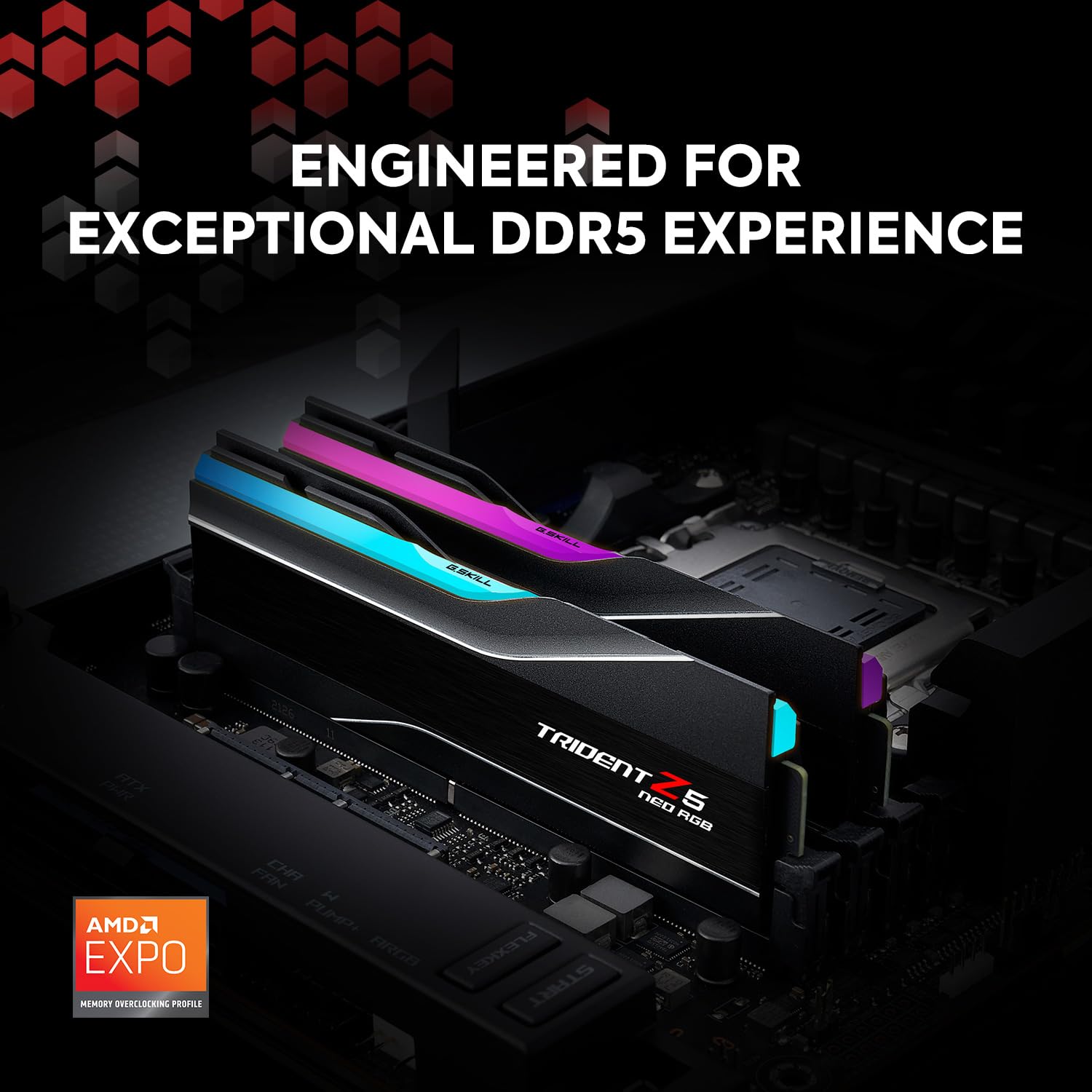 Foto 3 pulgar | Ram Ddr5 G.skill Trident Z5 Neo Rgb 64 Gb (2 X 32 Gb) 6000 Mt/s Cl30 - Venta Internacional.