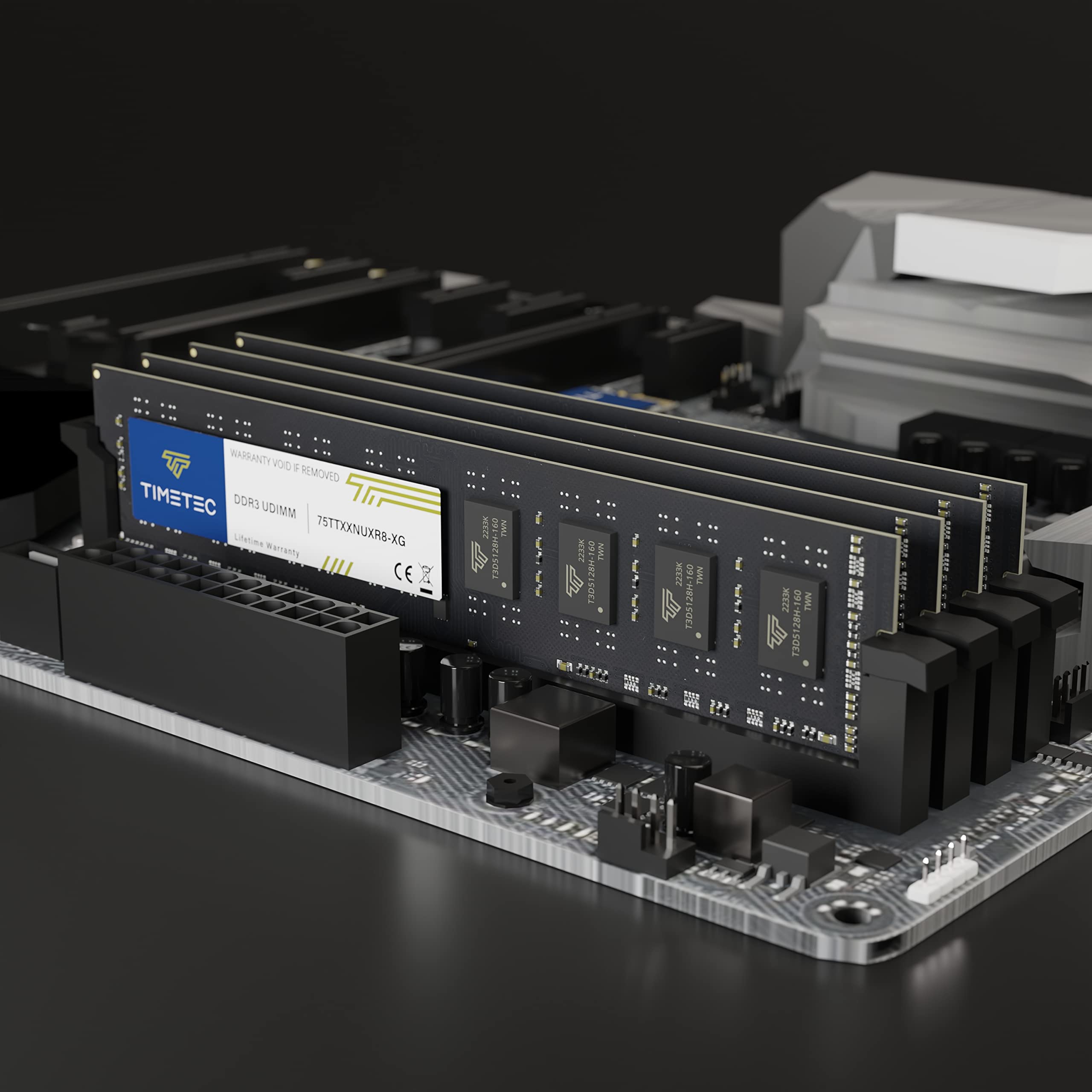 Foto 4 | Kit De Memoria Ram Timetec De 32 Gb (4 X 8 Gb) Ddr3 1333 Mhz Pc3-10600 - Venta Internacional.