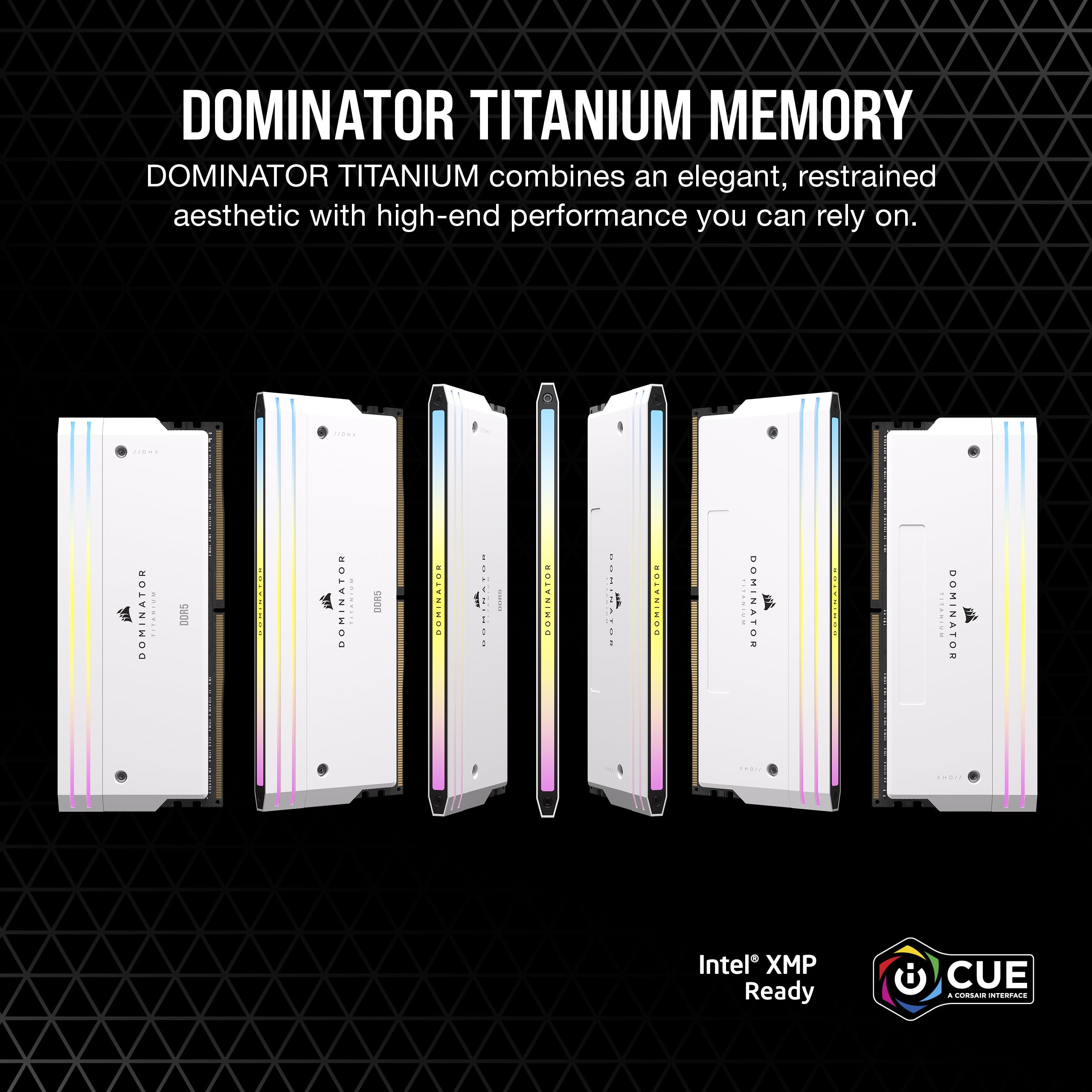 Foto 3 pulgar | Ram Corsair Dominator Titanium Rgb Ddr5 32 Gb 2x16 Gb 6000 Mhz - Venta Internacional