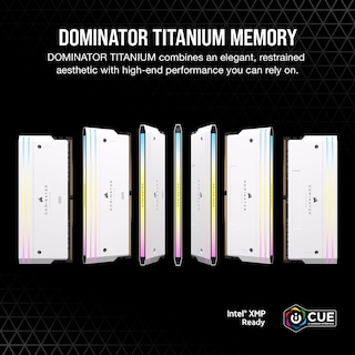 Foto 2 | Ram Corsair Dominator Titanium Rgb Ddr5 32 Gb 2x16 Gb 6000 Mhz - Venta Internacional