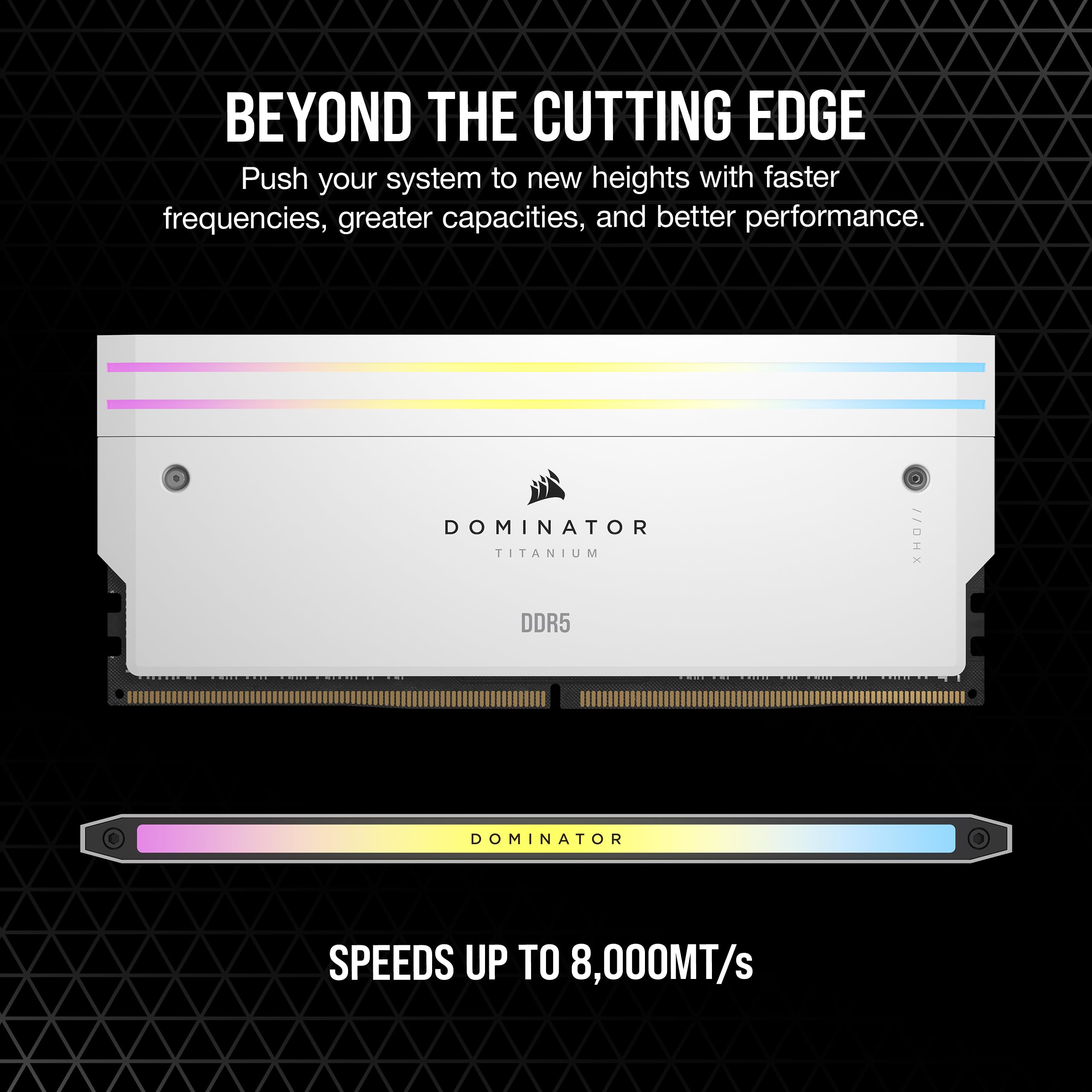 Foto 3 | Ram Corsair Dominator Titanium Rgb Ddr5 32 Gb 2x16 Gb 6000 Mhz - Venta Internacional
