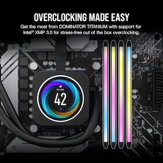 Foto 5 | Ram Corsair Dominator Titanium Rgb Ddr5 32 Gb 2x16 Gb 6000 Mhz - Venta Internacional