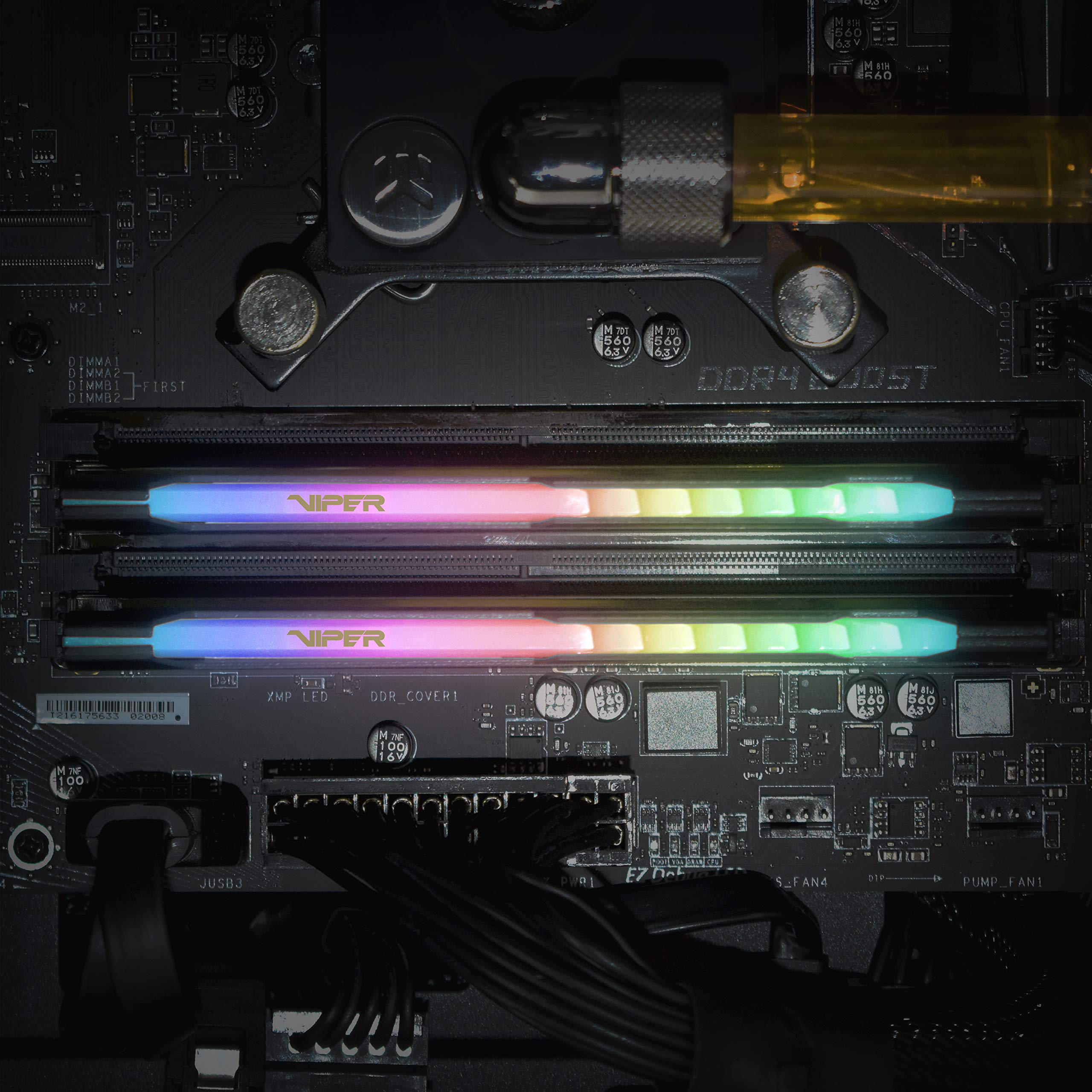 Foto 8 pulgar | Ram Patriot Viper Steel Rgb Ddr4 De 32 Gb (2 X 16 Gb) A 3200 Mhz - Venta Internacional