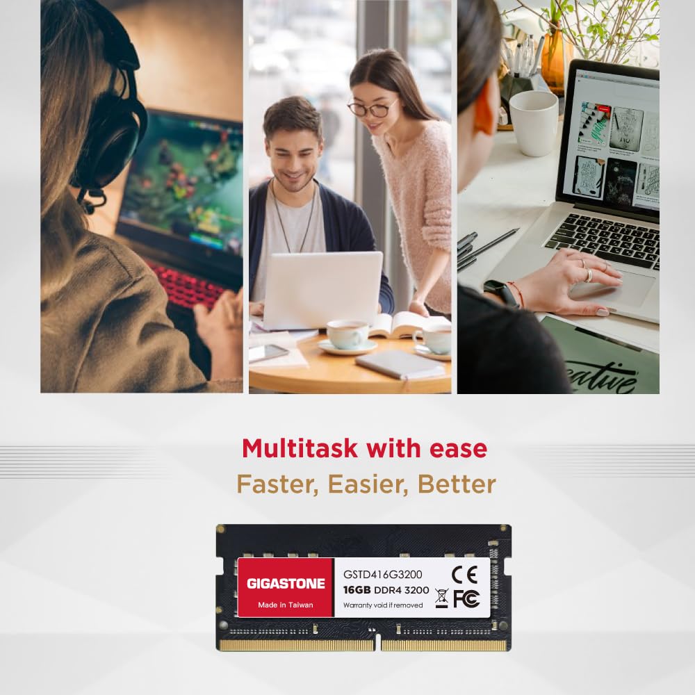 Foto 8 pulgar | Kit Ddr4 Ram Gigastone de 32 Gb 2 x 16 gb) Sodimm de 3200 Mhz - Venta Internacional