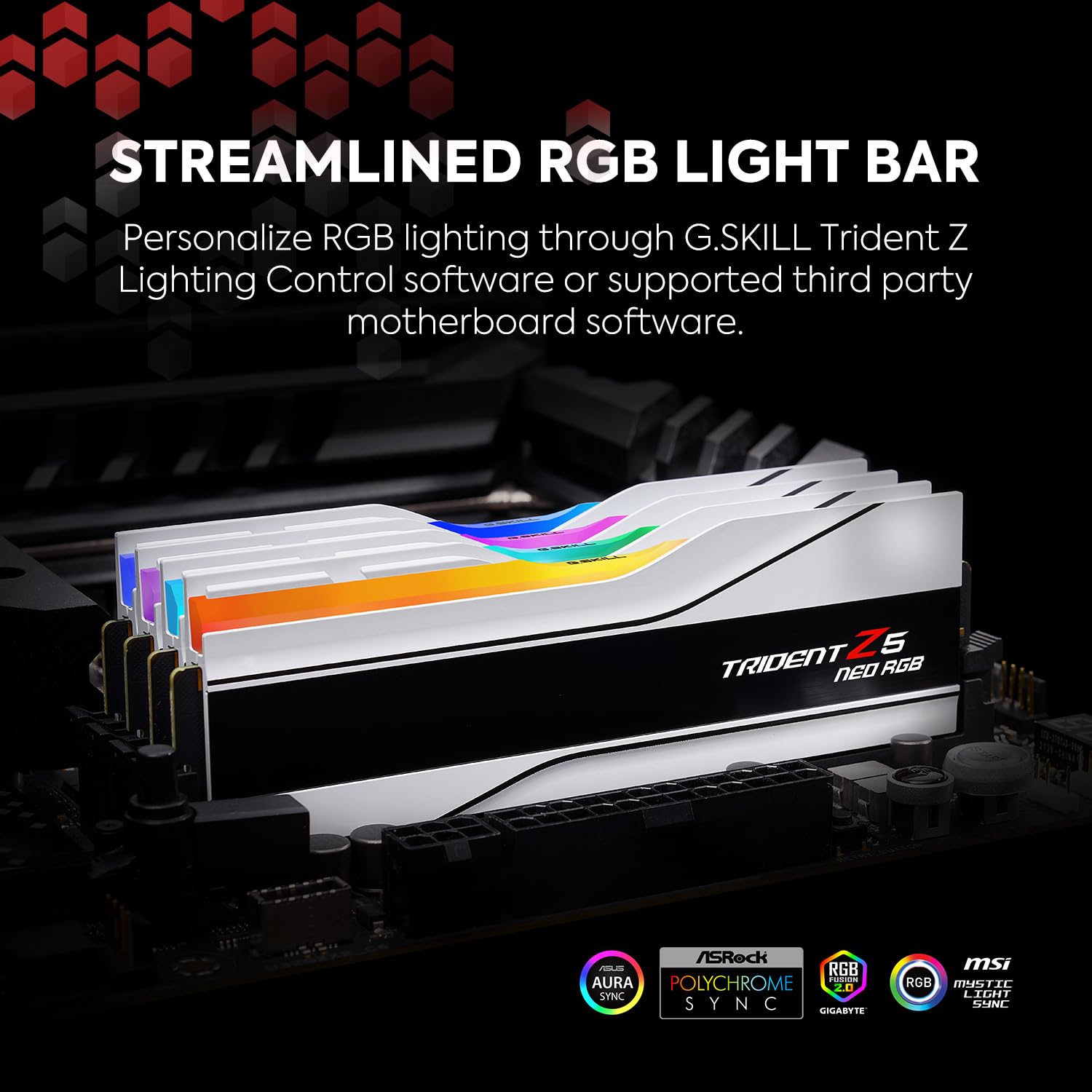 Foto 4 pulgar | Ram G.skill Trident Z5 Neo Rgb Series Ddr5 64 Gb (2 X 32 Gb) - Venta Internacional.