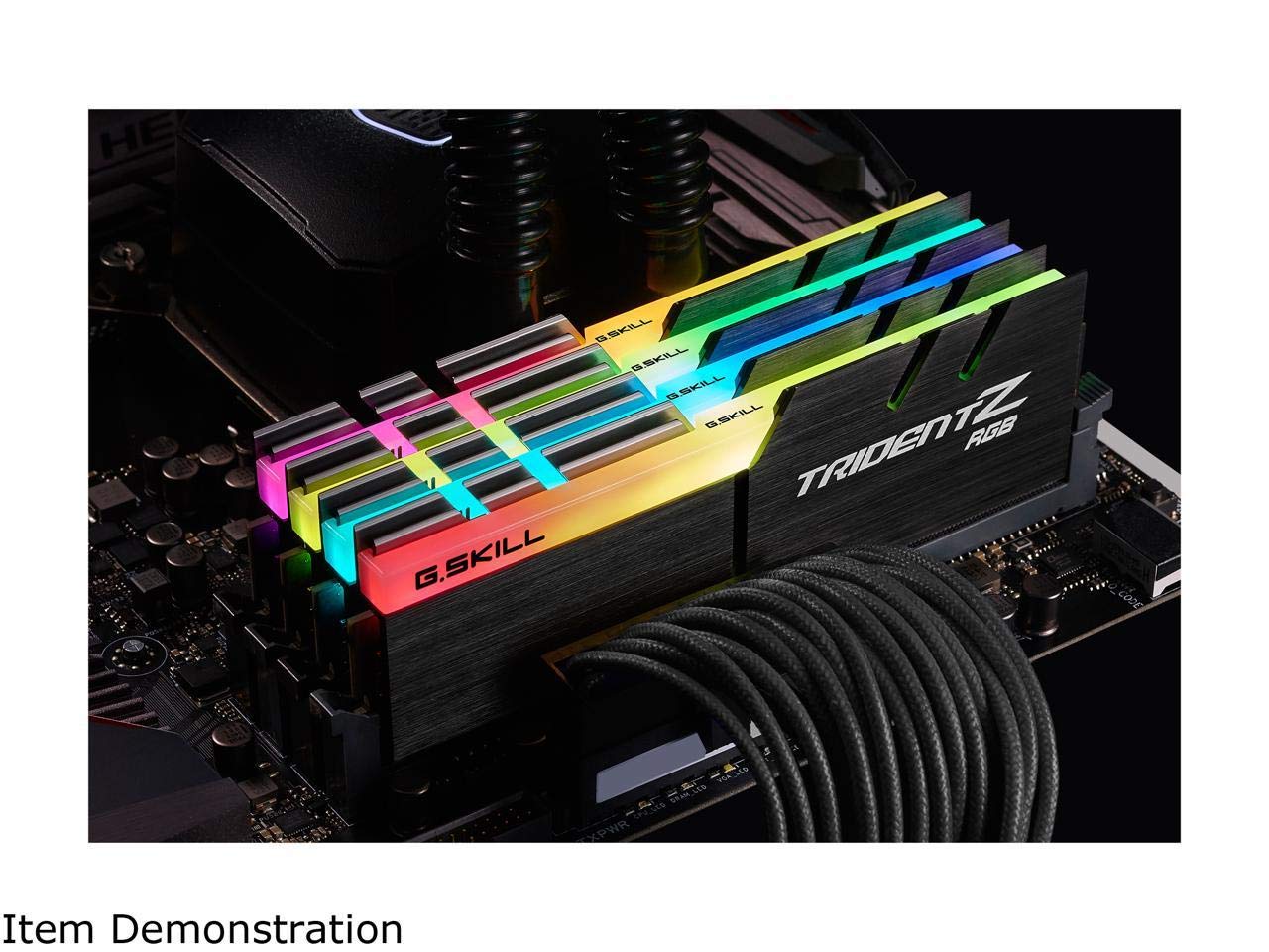 Foto 3 | Ram G.skill Trident Z Rgb 128 Gb (4 X 32 Gb) Ddr4 3600 Mhz - Venta Internacional.