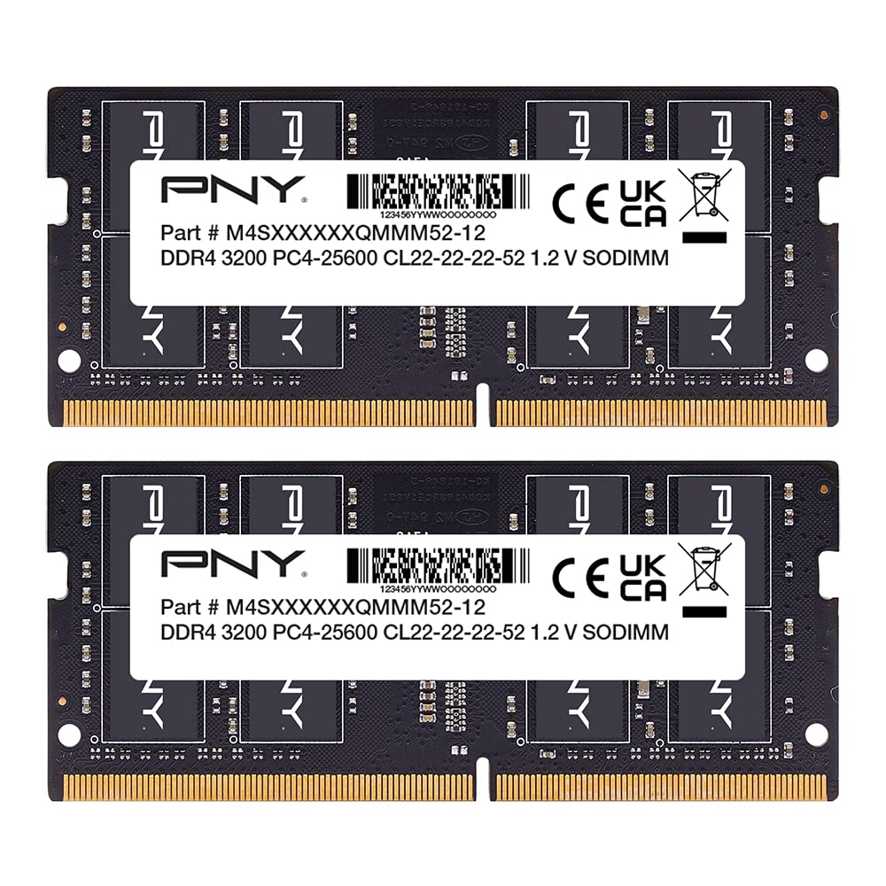 Foto 2 pulgar | Memoria Pny Performance Para Portátil Ddr4 De 32 Gb (2 X 16 Gb) A 3200 Mhz - Venta Internacional.