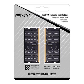 Foto 7 | Memoria Pny Performance Para Portátil Ddr4 De 32 Gb (2 X 16 Gb) A 3200 Mhz - Venta Internacional.
