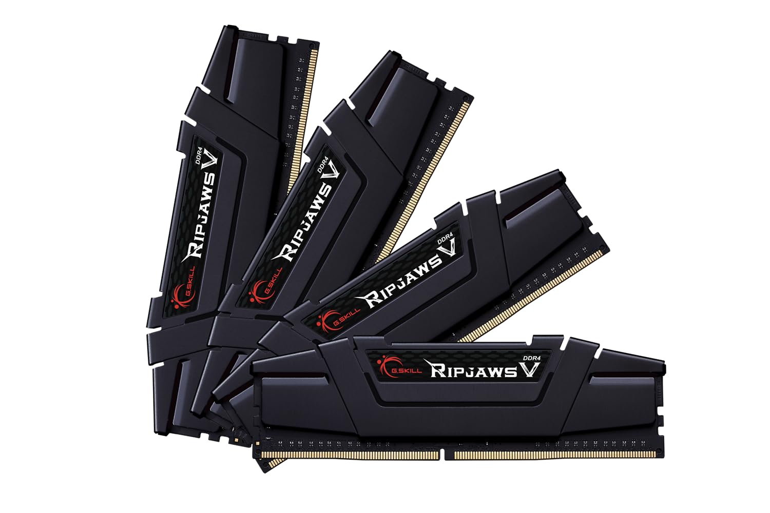 Foto 2 pulgar | Ram G.skill Ripjaws Serie V Ddr4 De 64 Gb (4 X 16 Gb) A 3200 Mhz - Venta Internacional.