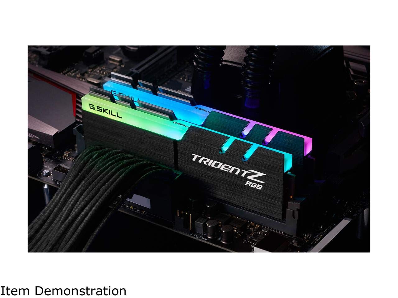 Foto 5 pulgar | Ram G.skill Trident Z Rgb Series 64 Gb (2 X 32 Gb) Ddr4 A 3200 Mhz - Venta Internacional.