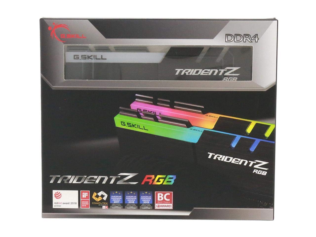 Foto 6 pulgar | Ram G.skill Trident Z Rgb Series 64 Gb (2 X 32 Gb) Ddr4 A 3200 Mhz - Venta Internacional.