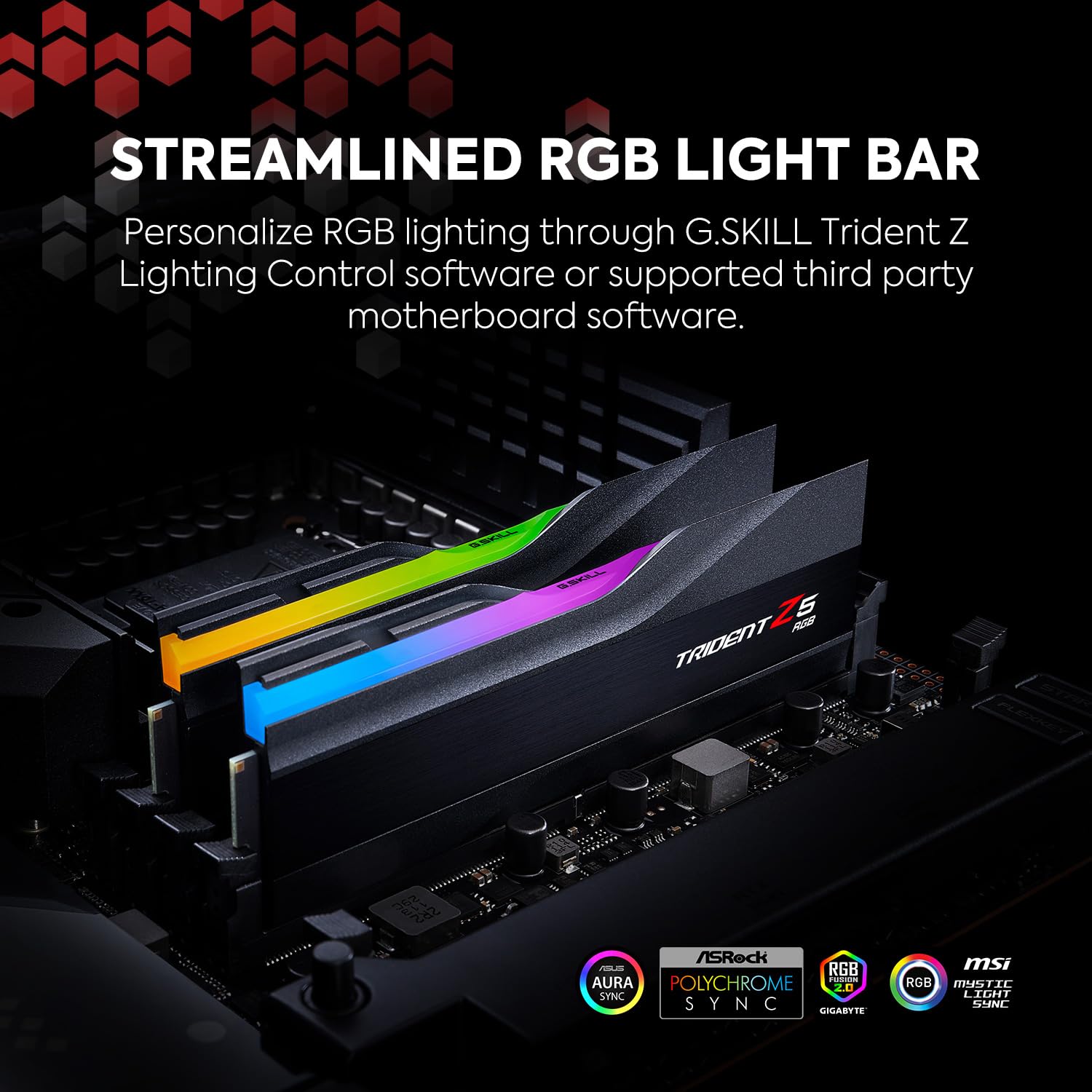 Foto 4 pulgar | Ram G.skill Trident Z5 Rgb Ddr5 64 Gb (2 X 32 Gb) 6800 Mt/s Cl34 - Venta Internacional.