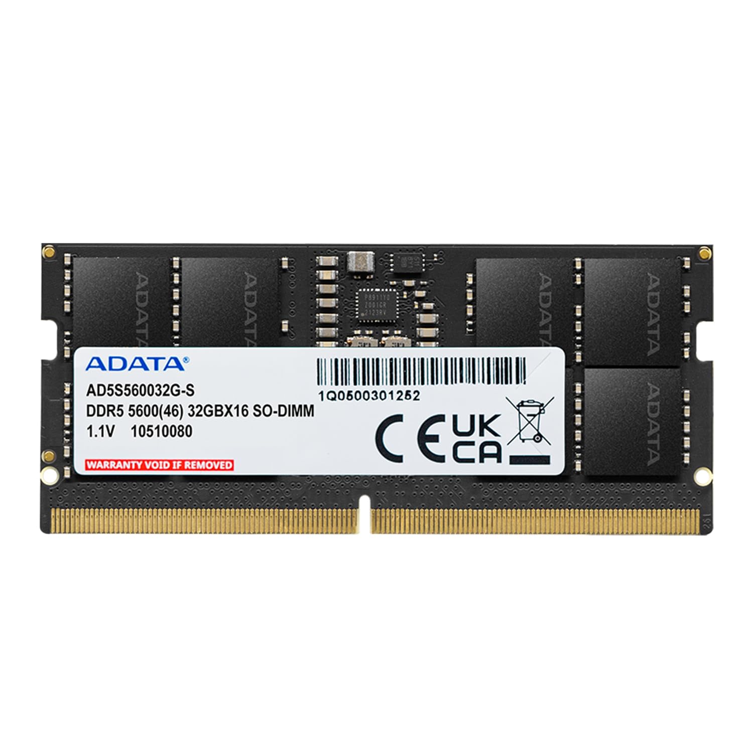 Módulo De Memoria Ram Adata Ddr5, 32 Gb, 5600 Mhz, Sodimm, Portátil - Venta Internacional.