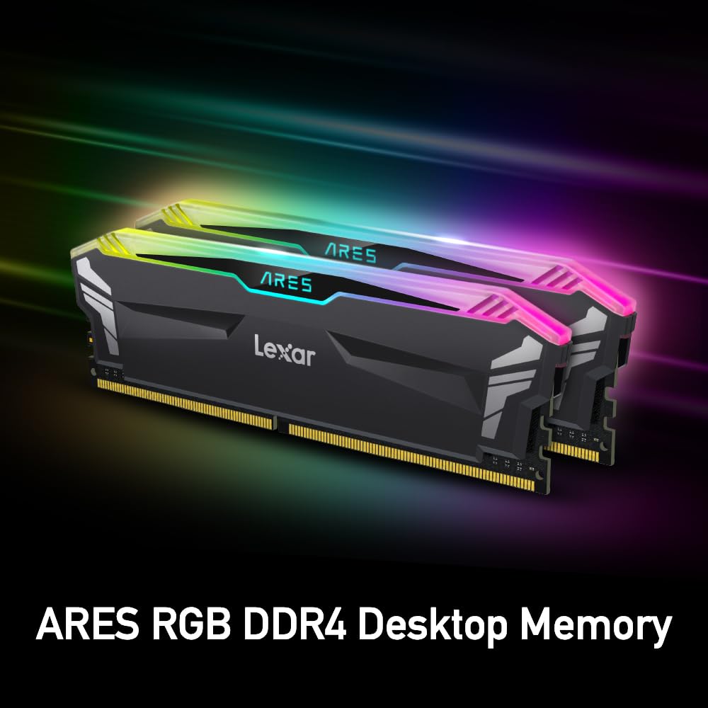 Foto 3 pulgar | Memoria Ram Lexar Ares Rgb 32 Gb (2 X 16 Gb) Ddr4 3600 Mt/s Cl18 - Venta Internacional.