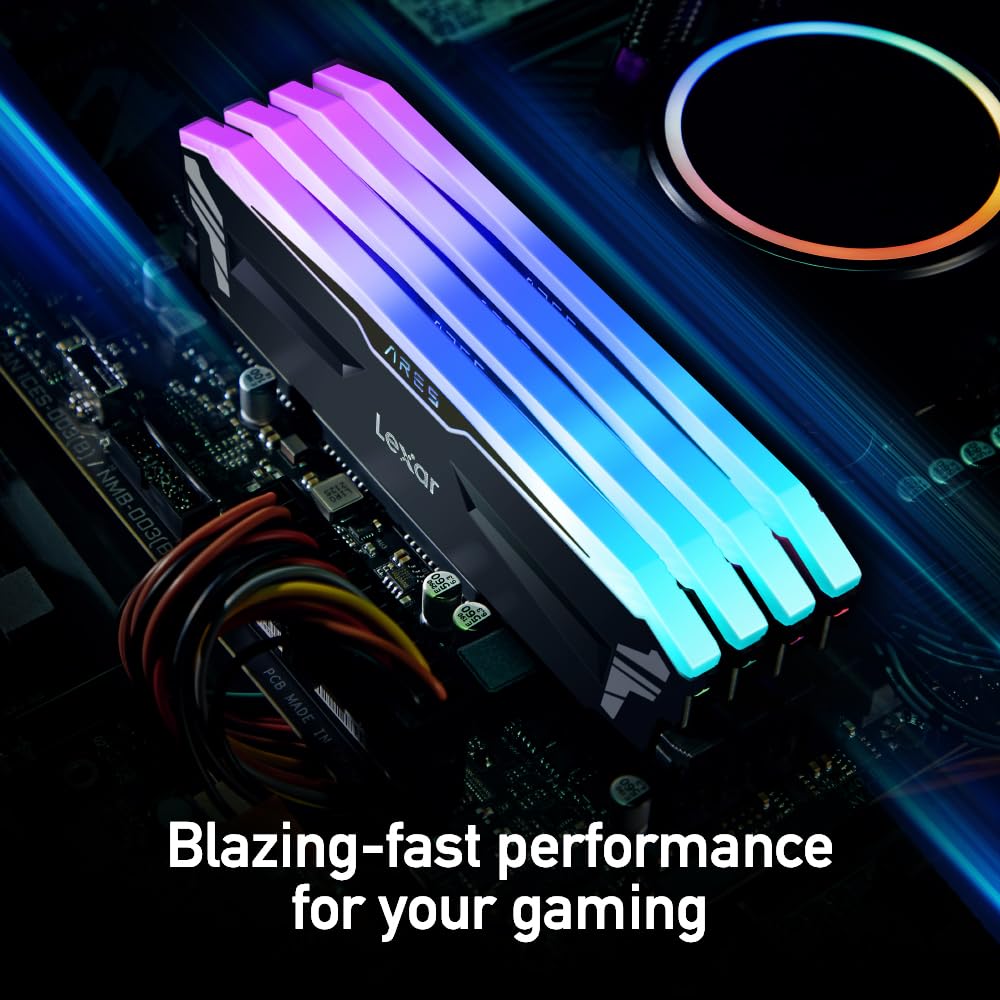 Foto 4 pulgar | Memoria Ram Lexar Ares Rgb 32 Gb (2 X 16 Gb) Ddr4 3600 Mt/s Cl18 - Venta Internacional.
