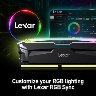 Foto 4 | Memoria Ram Lexar Ares Rgb 32 Gb (2 X 16 Gb) Ddr4 3600 Mt/s Cl18 - Venta Internacional.