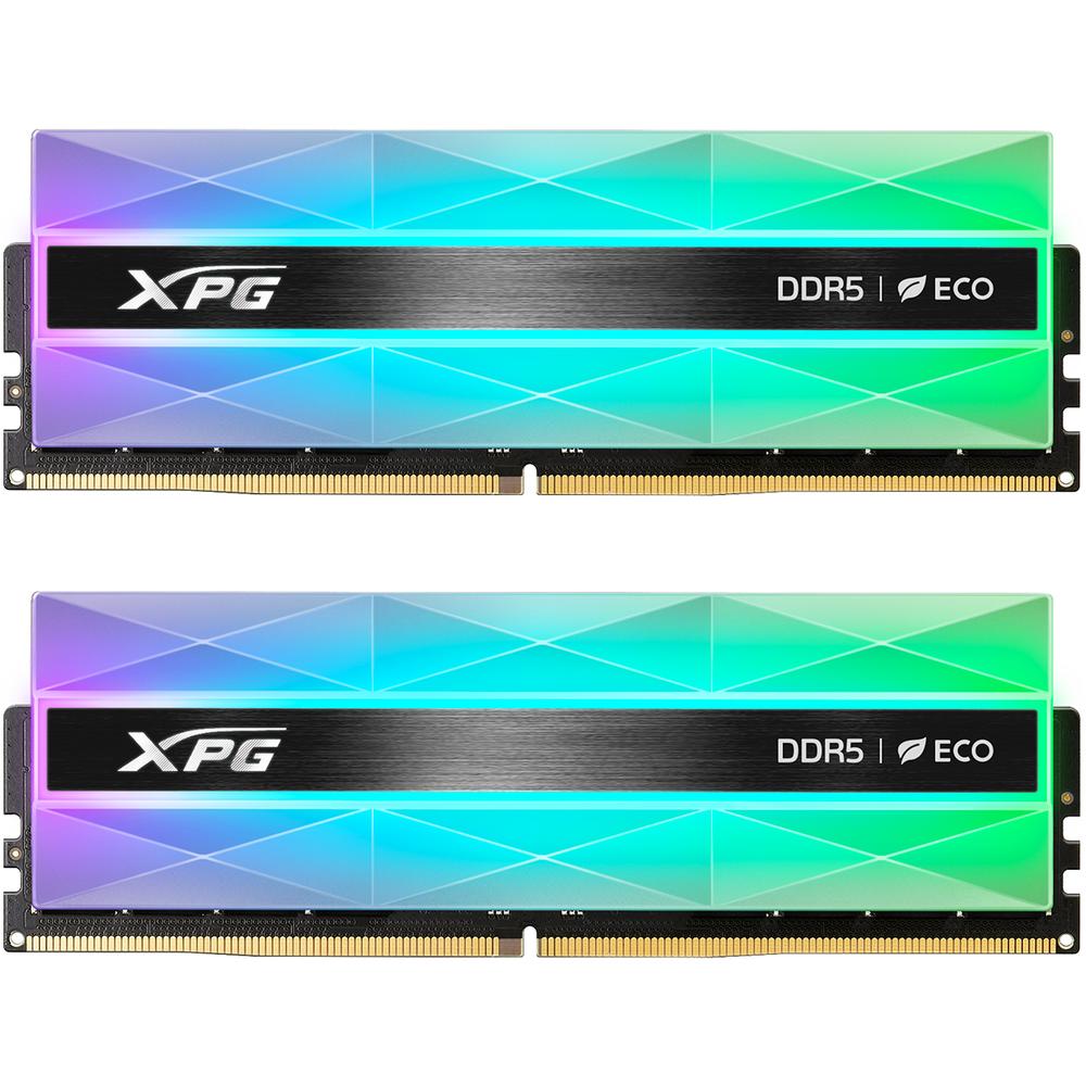 Foto 2 pulgar | Memoria Ram Ddr5 32gb 7200mt/s Xpg Lancer Neon Rgb 2x16gb Negro Ax5u7200c3416g-dclanrsg