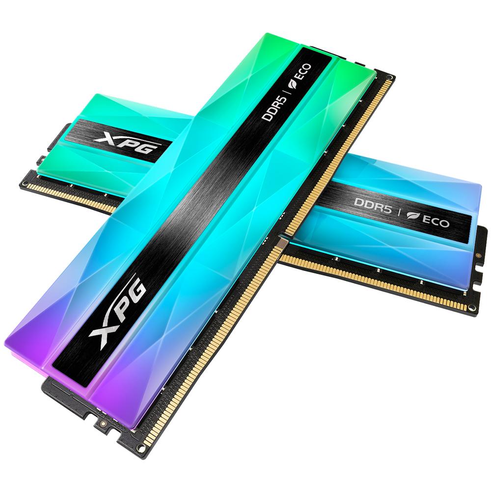 Foto 3 pulgar | Memoria Ram Ddr5 32gb 7200mt/s Xpg Lancer Neon Rgb 2x16gb Negro Ax5u7200c3416g-dclanrsg