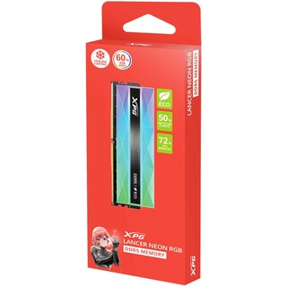 Foto 5 | Memoria Ram Ddr5 16gb 6000mt/s Xpg Lancer Neon Rgb 1x16gb Negro Ax5u6000c3016g-clanrsg