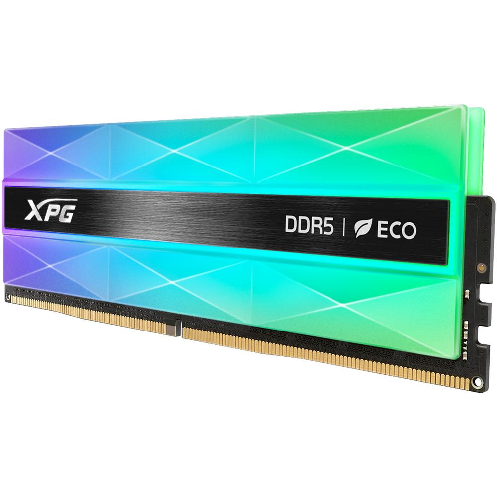 Foto 3 pulgar | Memoria Ram Ddr5 16gb 6400mt/s Xpg Lancer Neon Rgb 1x16gb Negro Ax5u6400c3216g-clanrsg