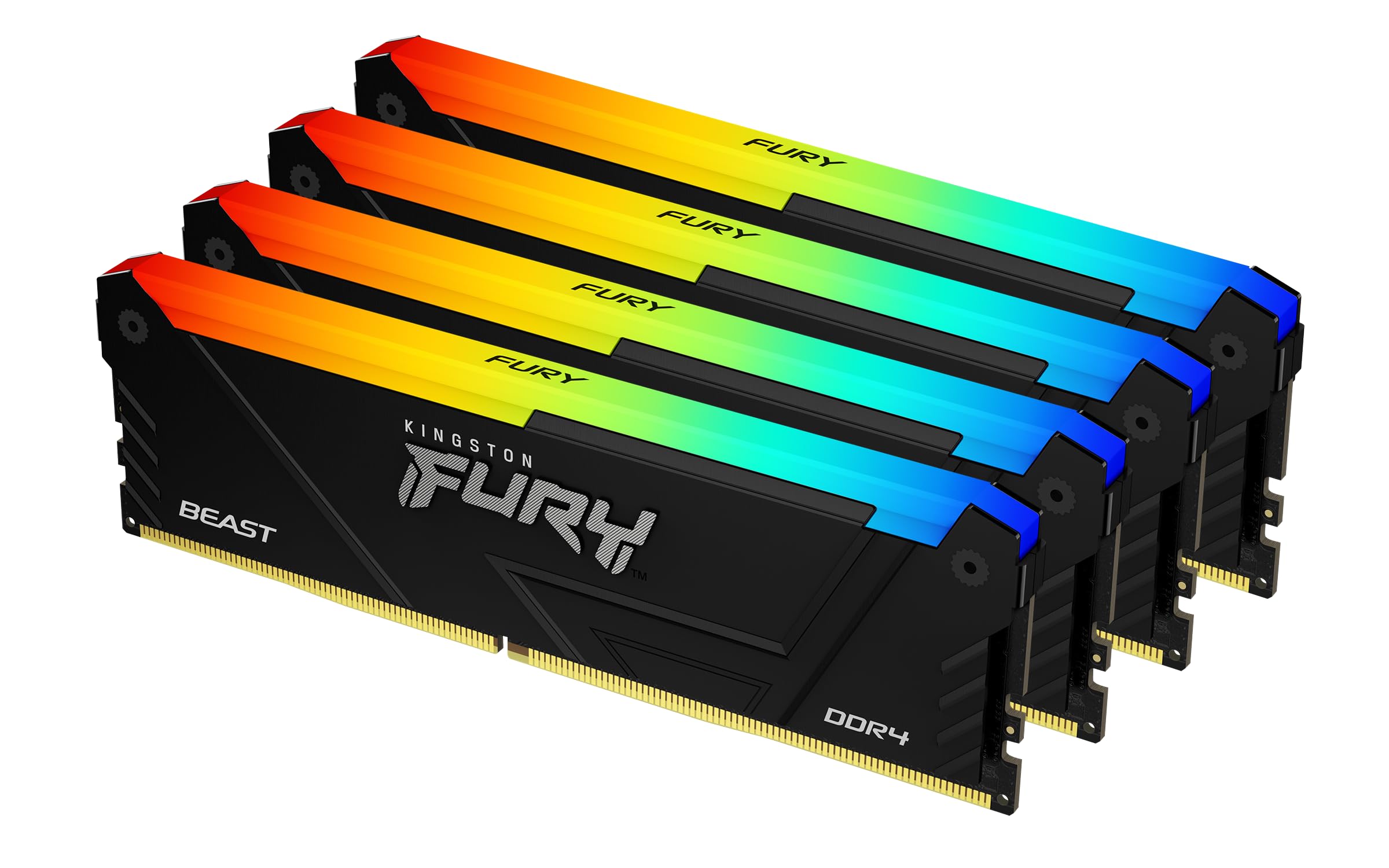 Foto 2 pulgar | Memoria Ddr4 Kingston Fury Beast De 128 Gb (4 X 32 Gb) 3600 Mt/s - Venta Internacional.