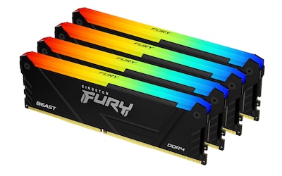 Foto 1 | Memoria Ddr4 Kingston Fury Beast De 128 Gb (4 X 32 Gb) 3600 Mt/s - Venta Internacional.