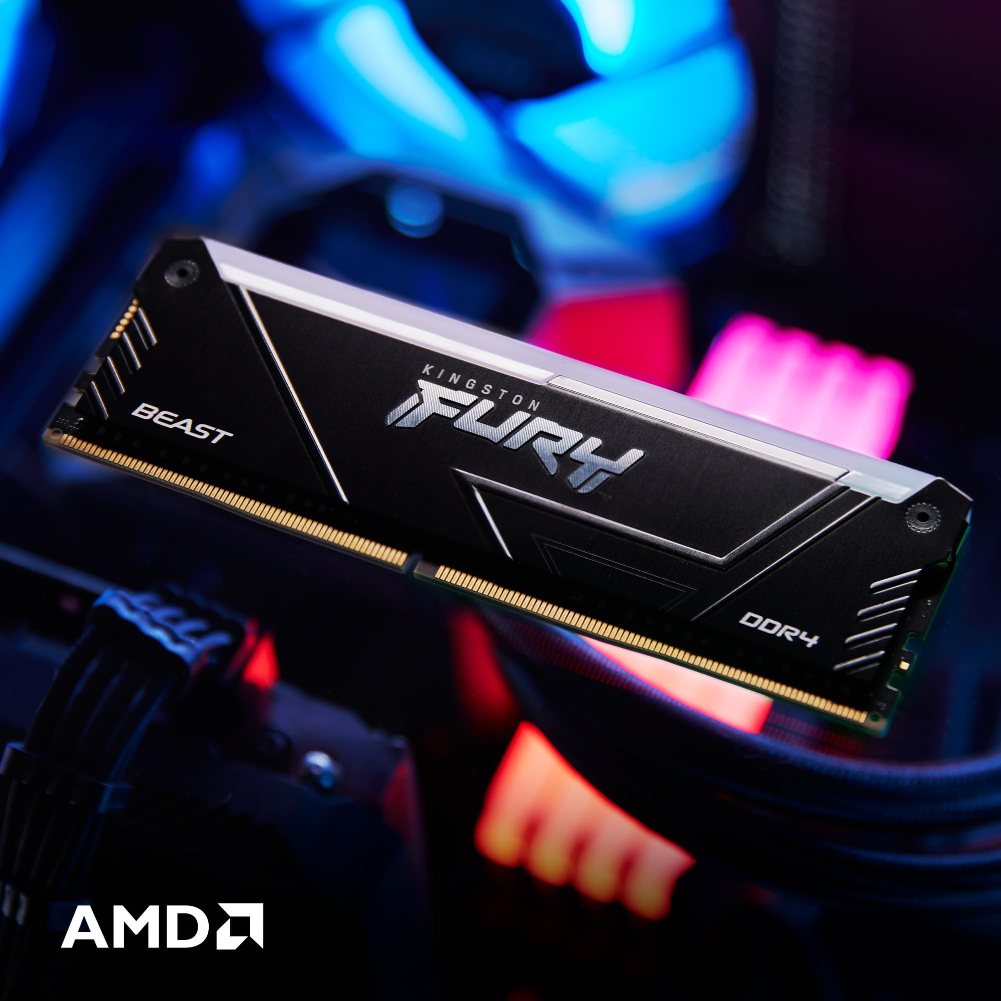 Foto 7 pulgar | Memoria Ddr4 Kingston Fury Beast De 128 Gb (4 X 32 Gb) 3600 Mt/s - Venta Internacional.
