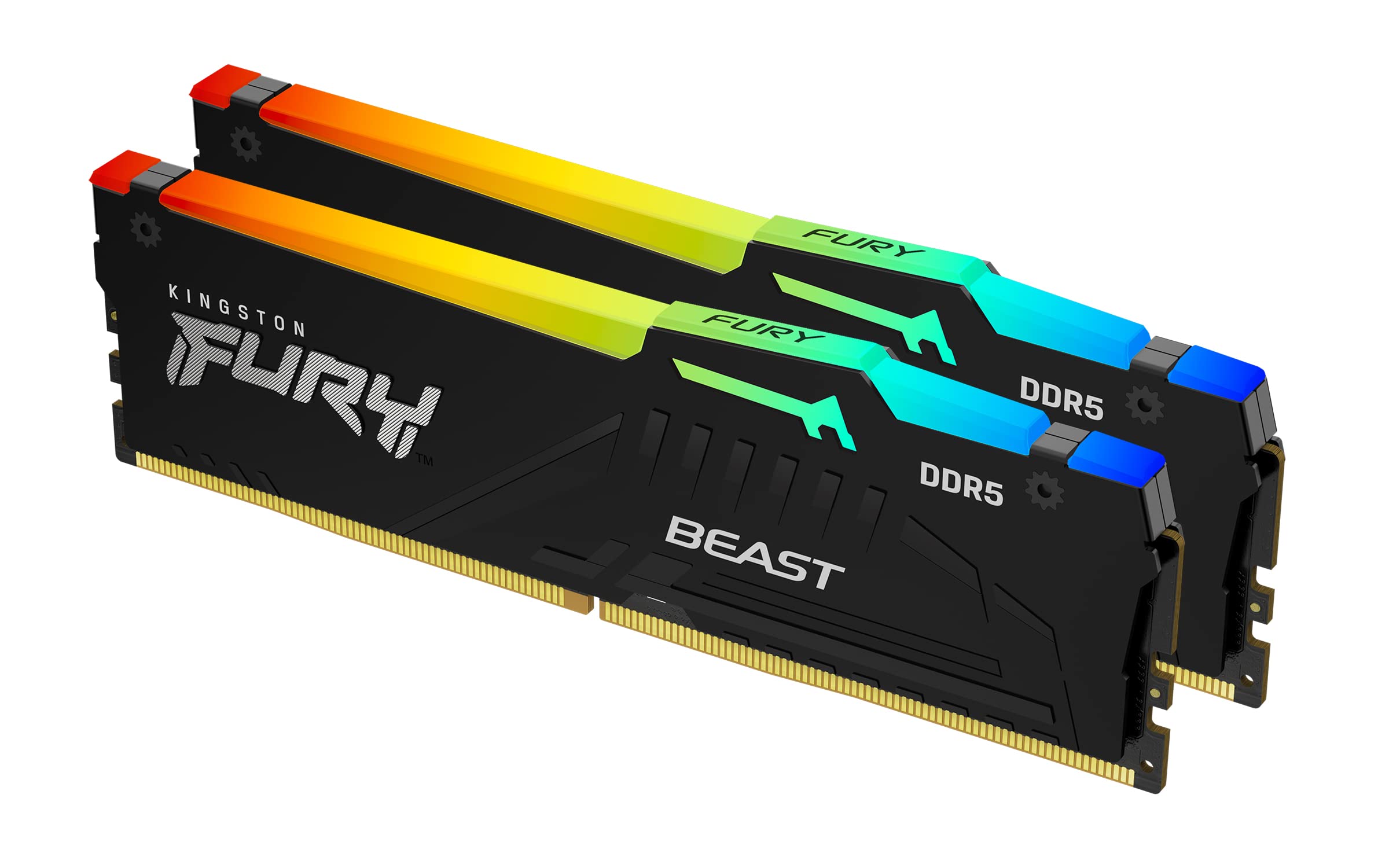 Foto 3 pulgar | Memoria Kingston Fury Beast Rgb 32 Gb 5600 Mt/s Ddr5 Cl40 - Venta Internacional.