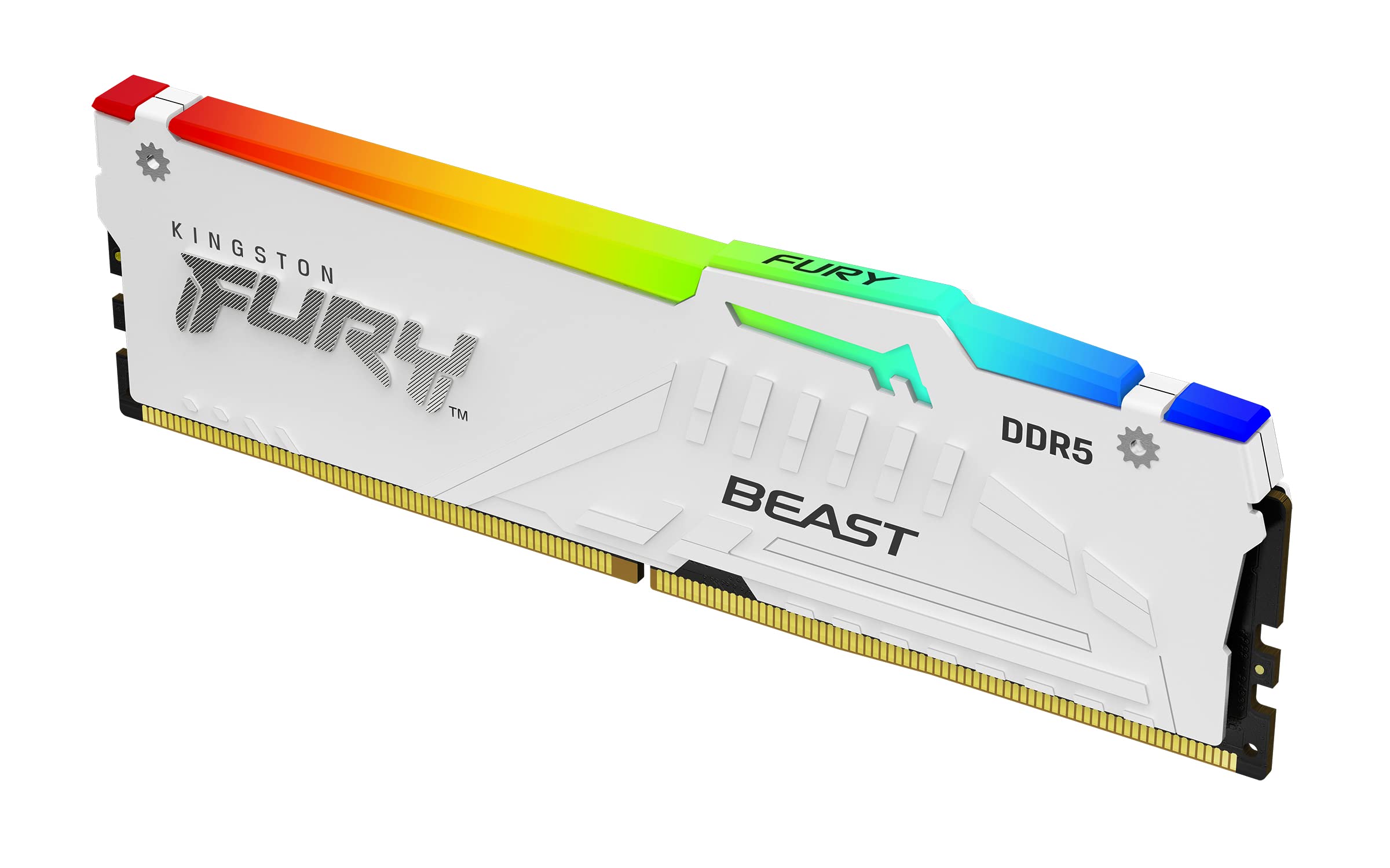 Foto 2 pulgar | Memoria Kingston Fury Beast White Rgb 64 Gb (2 X 32 Gb) Ddr5 - Venta Internacional.