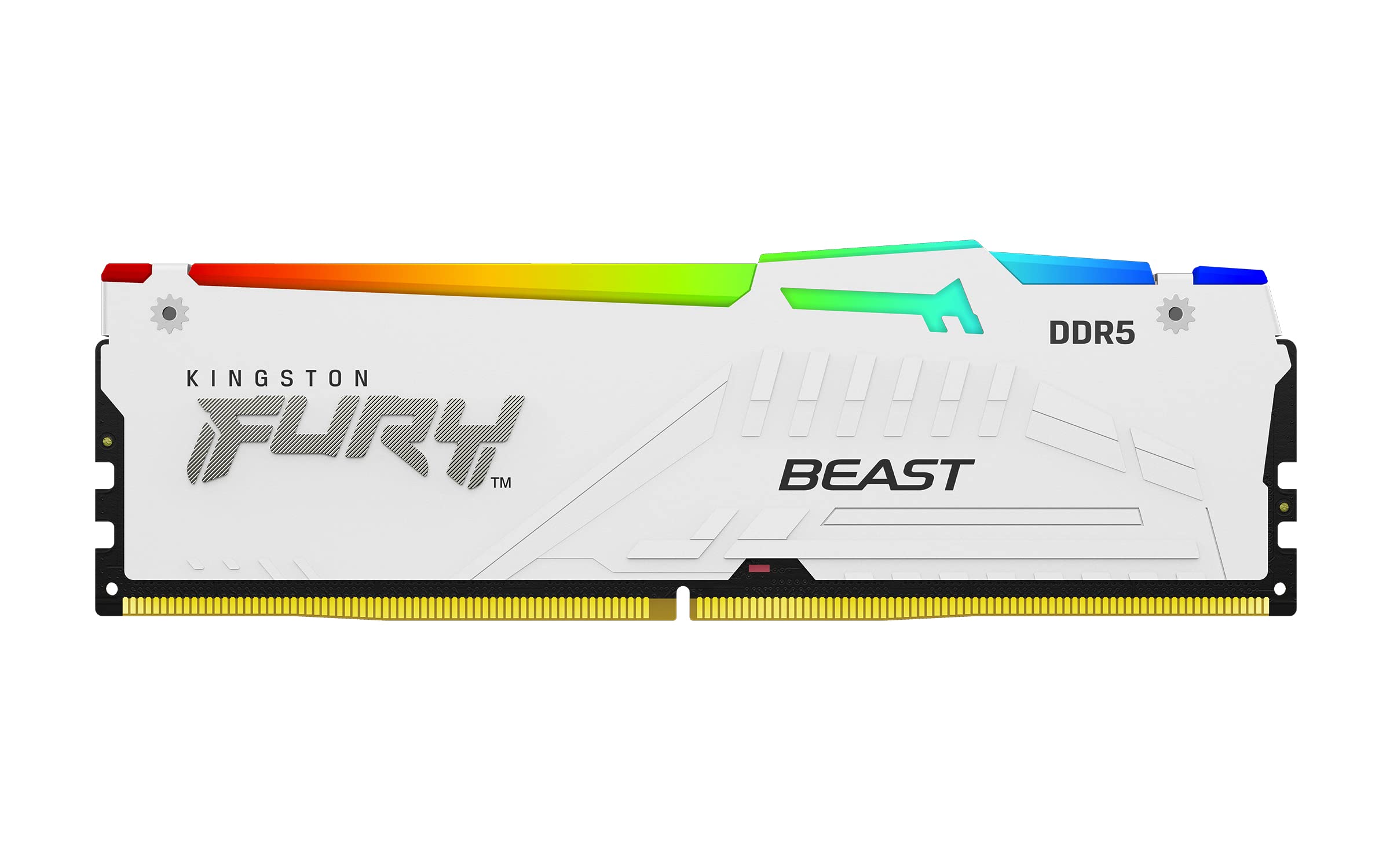 Foto 3 pulgar | Memoria Kingston Fury Beast White Rgb 64 Gb (2 X 32 Gb) Ddr5 - Venta Internacional.
