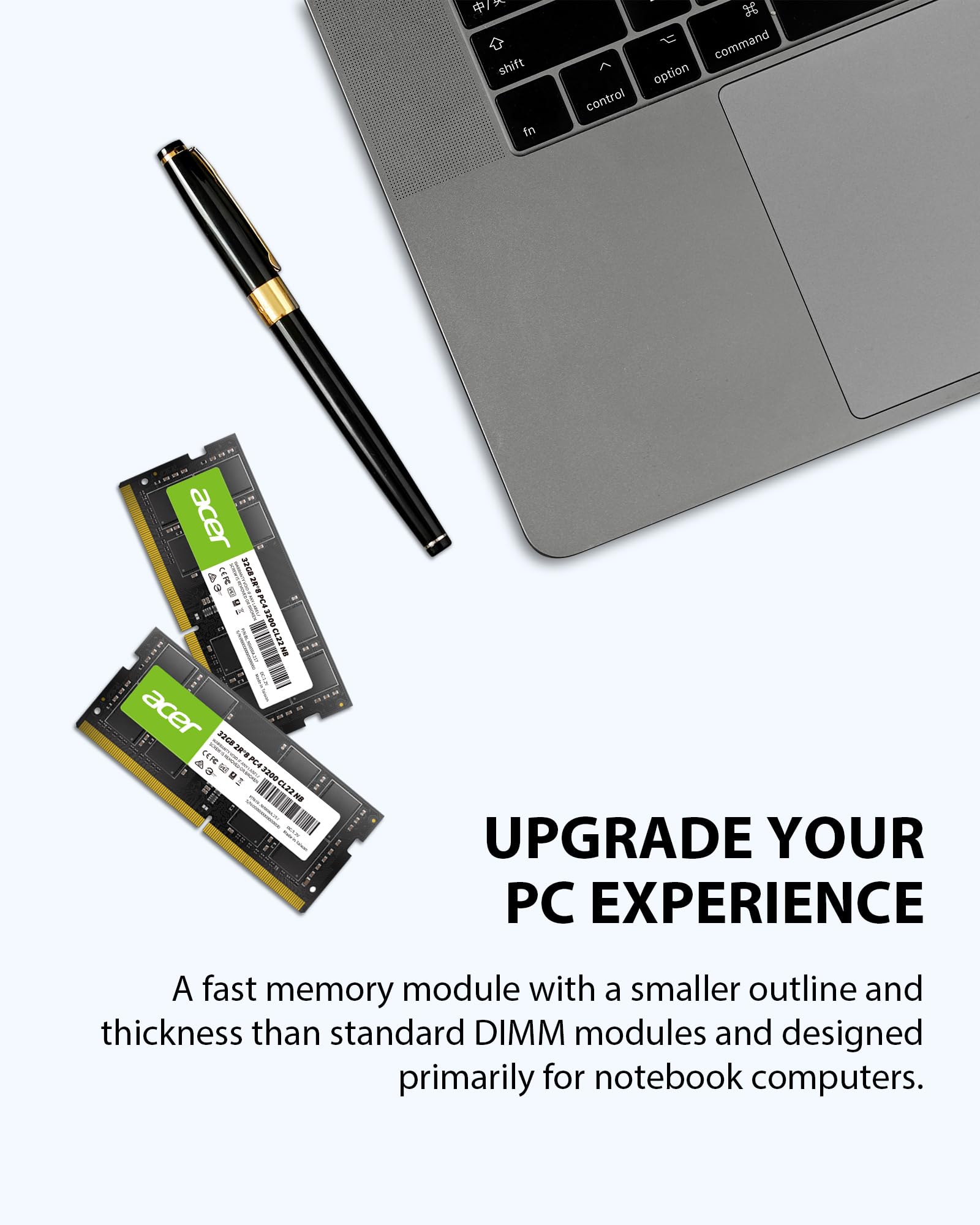 Foto 5 pulgar | Memoria Ram Acer Sd100 32 Gb Ddr4 3200 Mhz Sodimm Pc4-2500 - Venta Internacional.