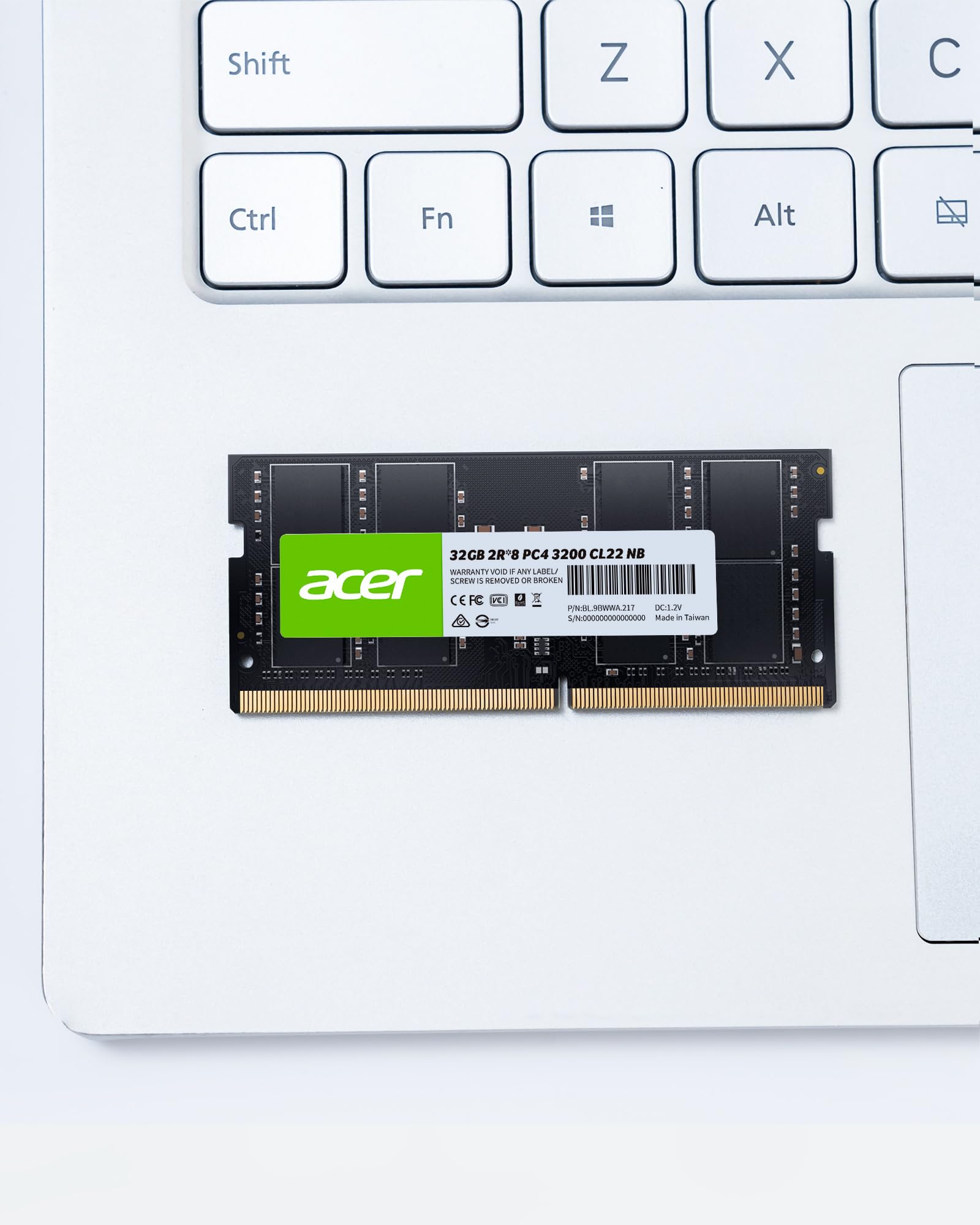 Foto 7 | Memoria Ram Acer Sd100 32 Gb Ddr4 3200 Mhz Sodimm Pc4-2500 - Venta Internacional.