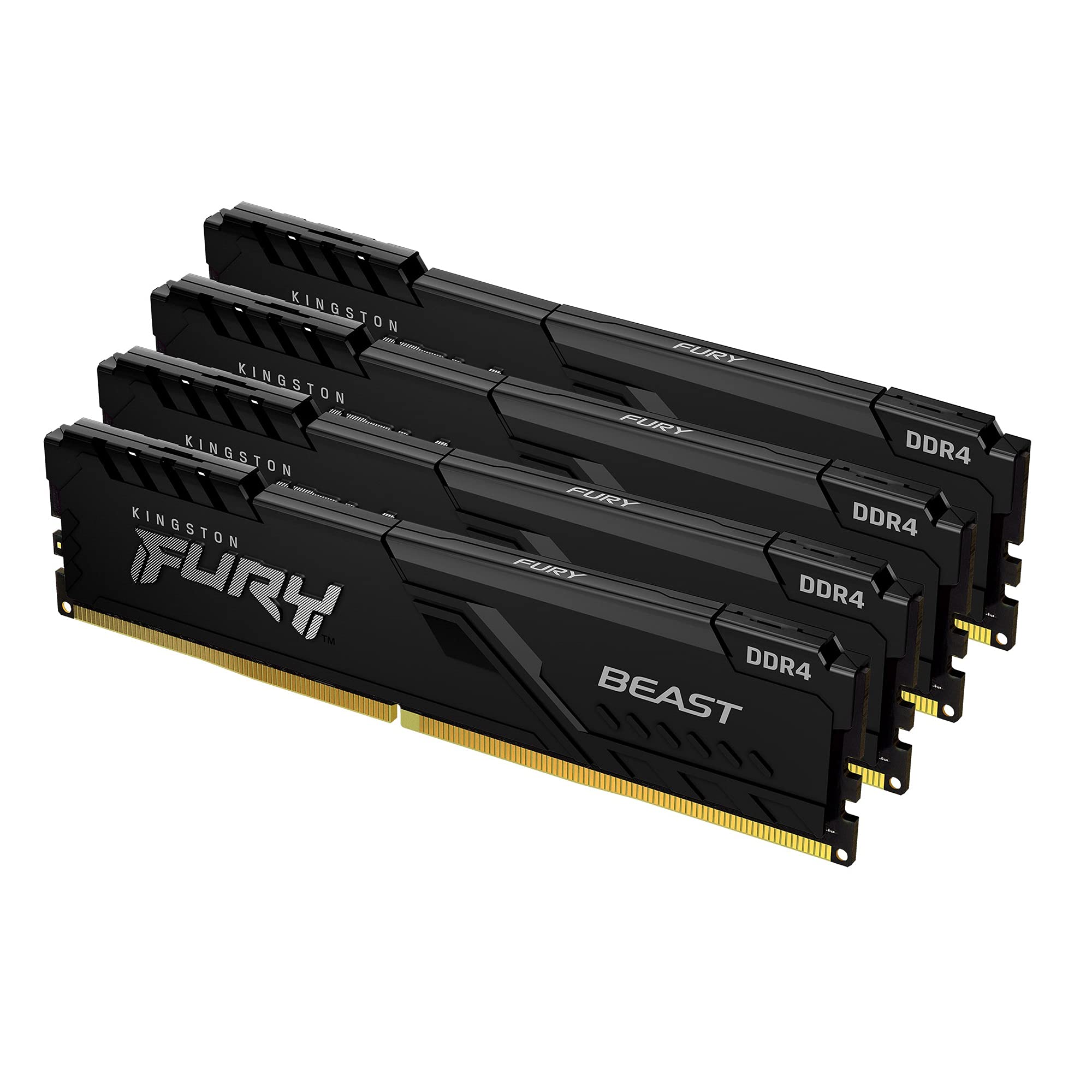 Foto 2 pulgar | Memoria Kingston Fury Beast Ddr4 De 64 Gb (4 X 16 Gb) A 3200 Mhz - Venta Internacional.