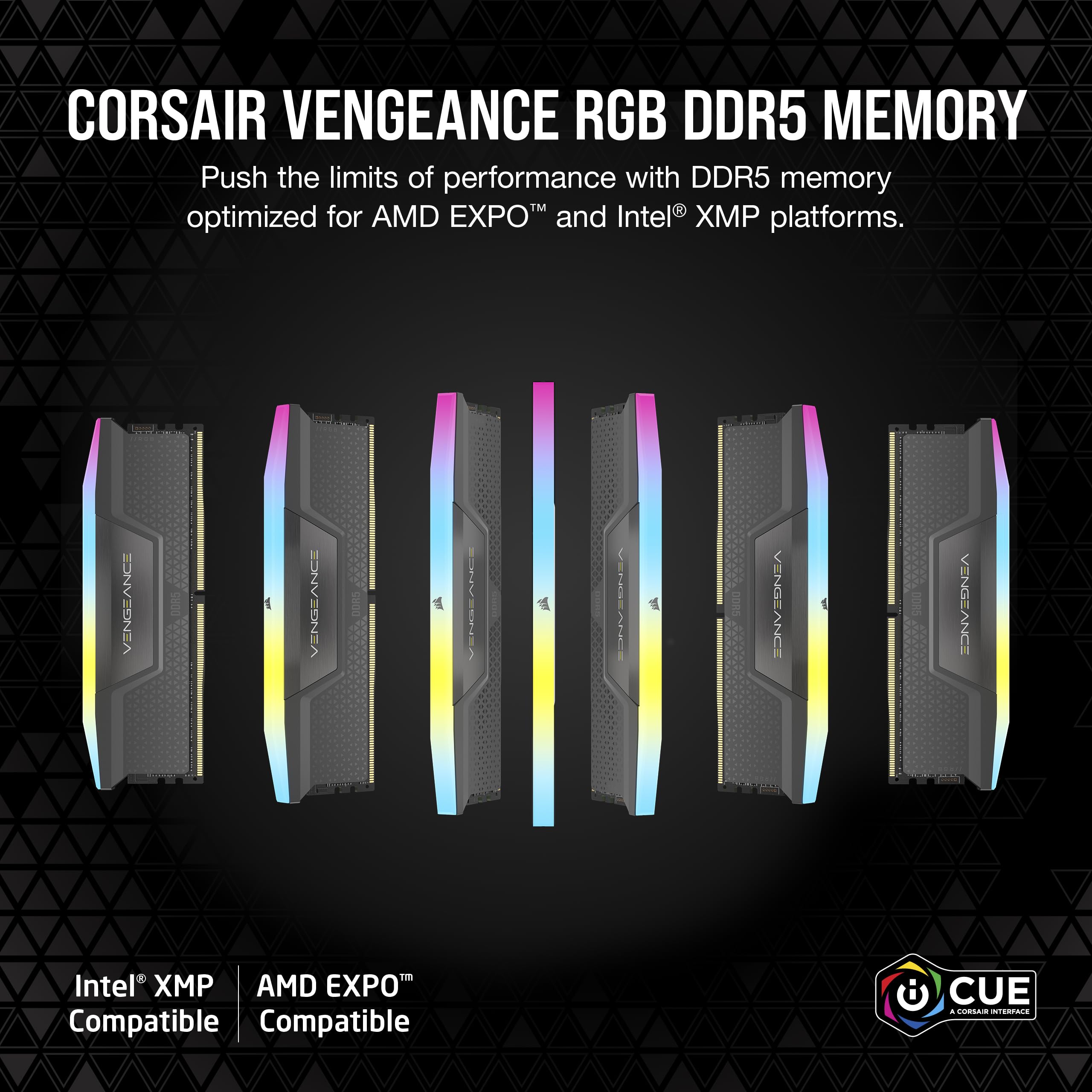 Foto 3 pulgar | Ram Ddr5 Corsair Vengeance Rgb 48 Gb (2 X 24 Gb) Cl30 A 6000 Mhz - Venta Internacional.