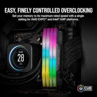 Foto 5 | Ram Ddr5 Corsair Vengeance Rgb 48 Gb (2 X 24 Gb) Cl30 A 6000 Mhz - Venta Internacional.