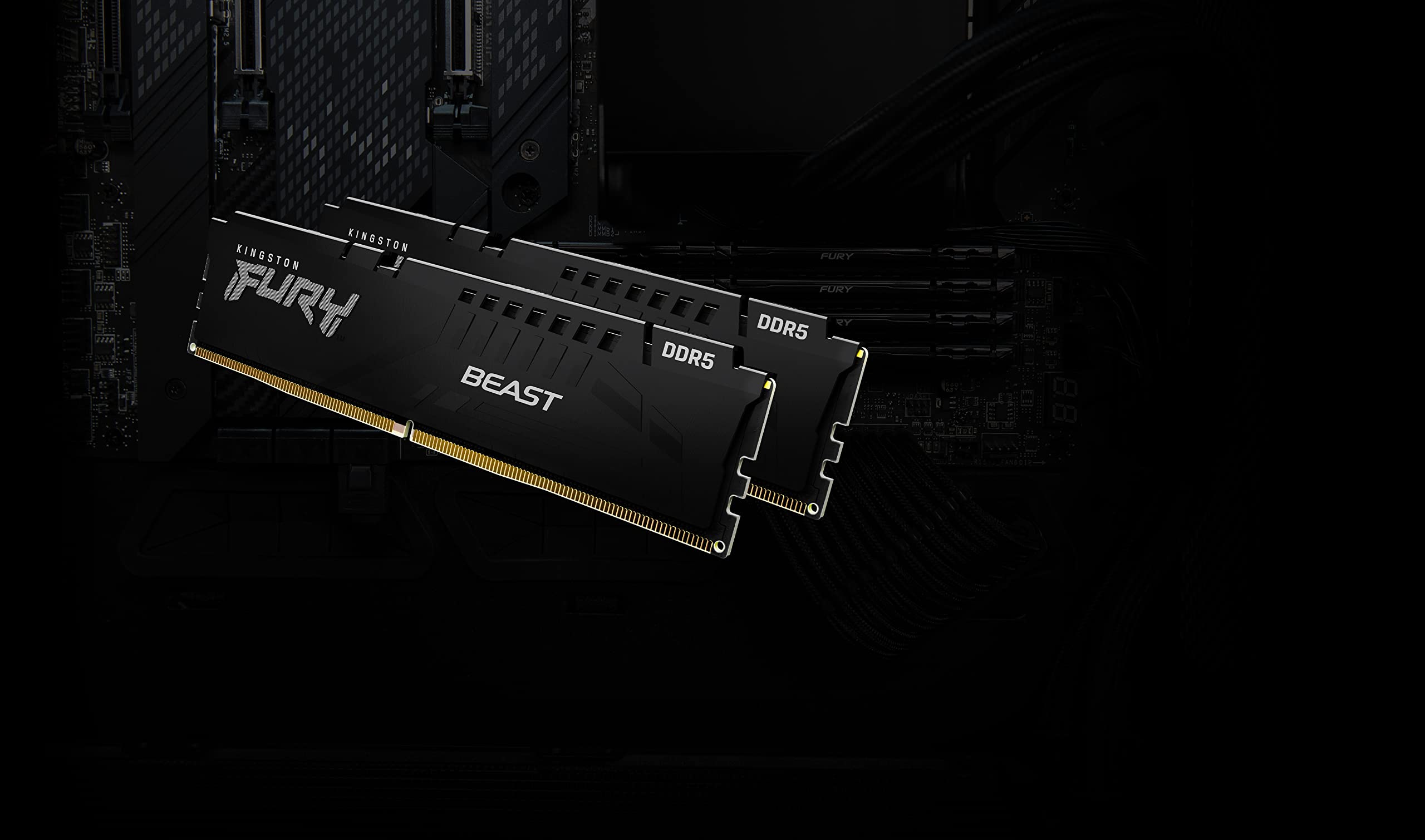 Foto 7 | Memoria Kingston Fury Beast Black Ddr5 De 128 Gb (4 X 32 Gb) - Venta Internacional.