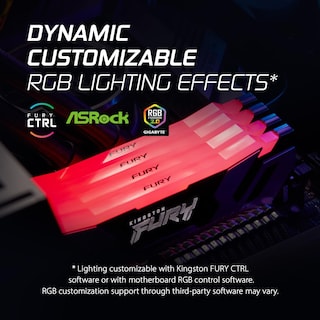 Foto 2 | Memoria Kingston Fury Renegade Rgb 32 Gb (2 X 16 Gb) Ddr5 De 6400 Mt/s - Venta Internacional.