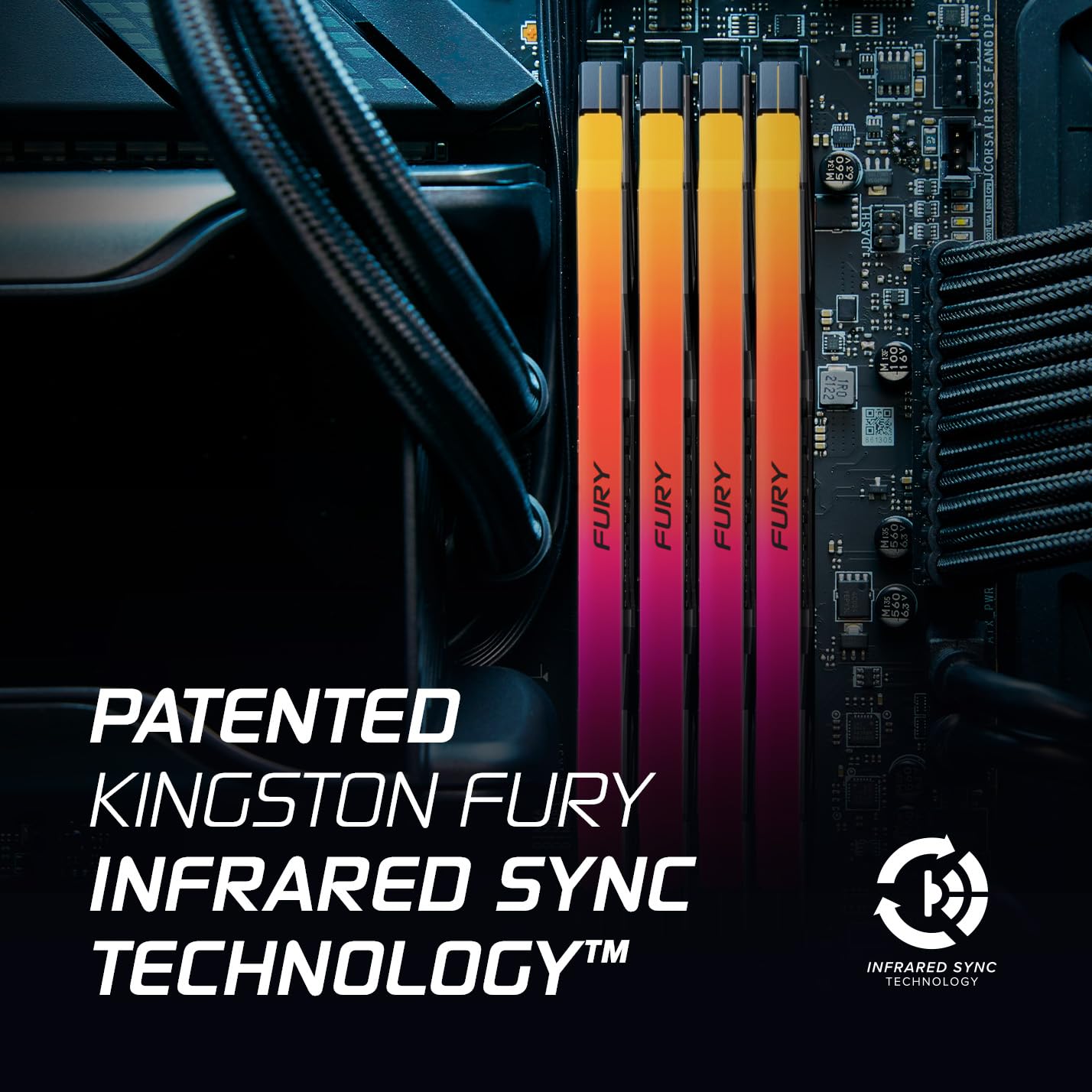 Foto 4 pulgar | Memoria Kingston Fury Renegade Rgb 32 Gb (2 X 16 Gb) Ddr5 De 6400 Mt/s - Venta Internacional.
