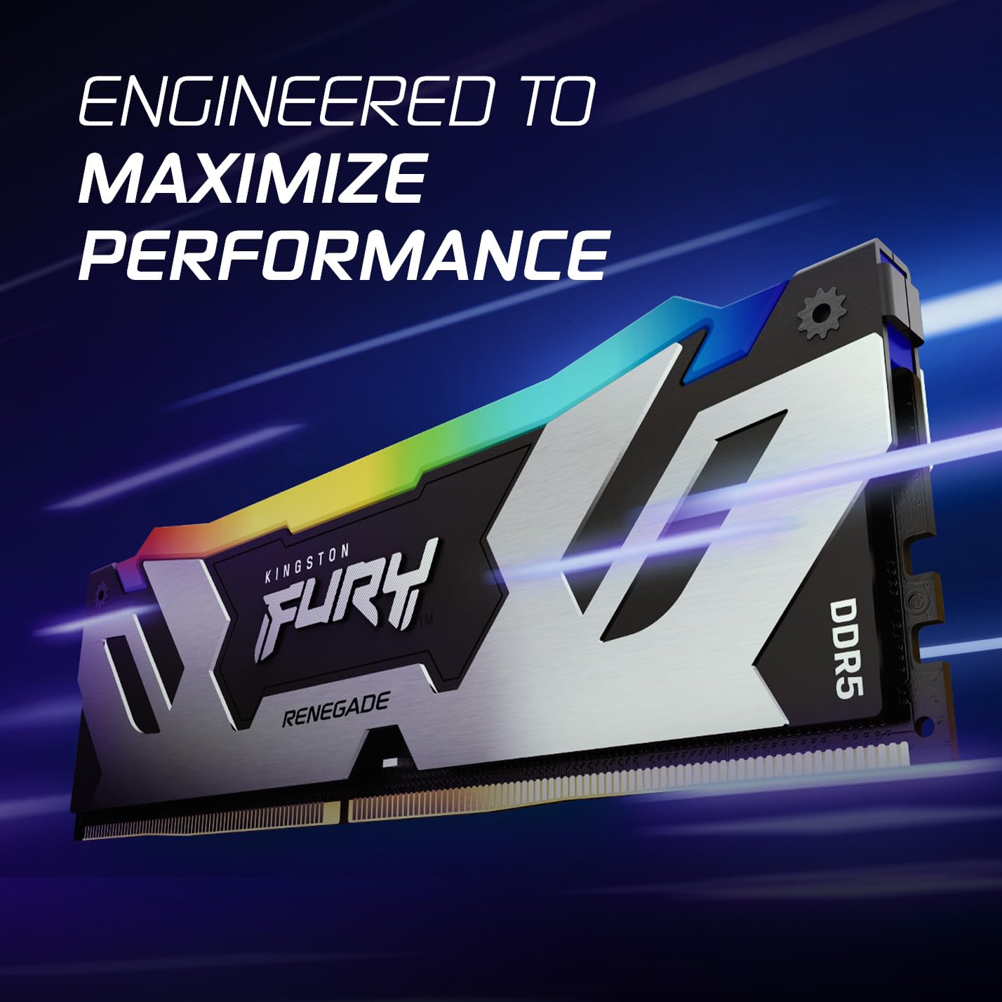 Foto 4 | Memoria Kingston Fury Renegade Rgb 32 Gb (2 X 16 Gb) Ddr5 De 6400 Mt/s - Venta Internacional.