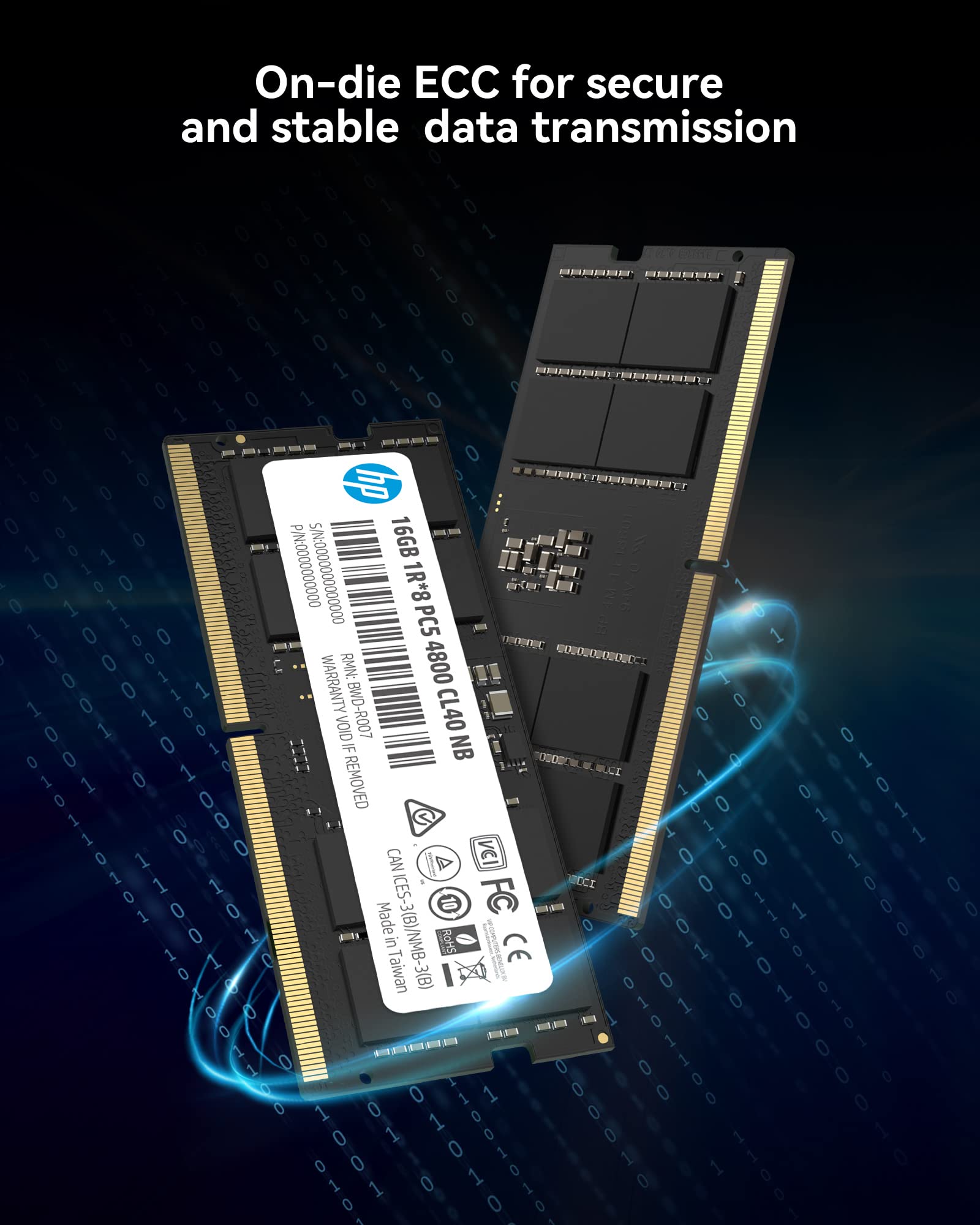 Foto 4 pulgar | Memoria Ram Hp X1 16 Gb Ddr5 4800 Mhz Sodimm Cl40 Sin Ecc - Venta Internacional.