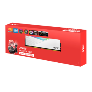 Foto 4 | Ram Adata Lancer Ddr5 16gb 6400 Blanco Ax5u6400c3216g-clarwh