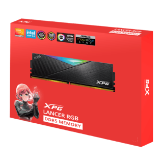 Foto 5 | Ram Adata Lancer Ddr5 32gb(2x16) 6800 Negro Ax5u6800c3416g-dclarbk