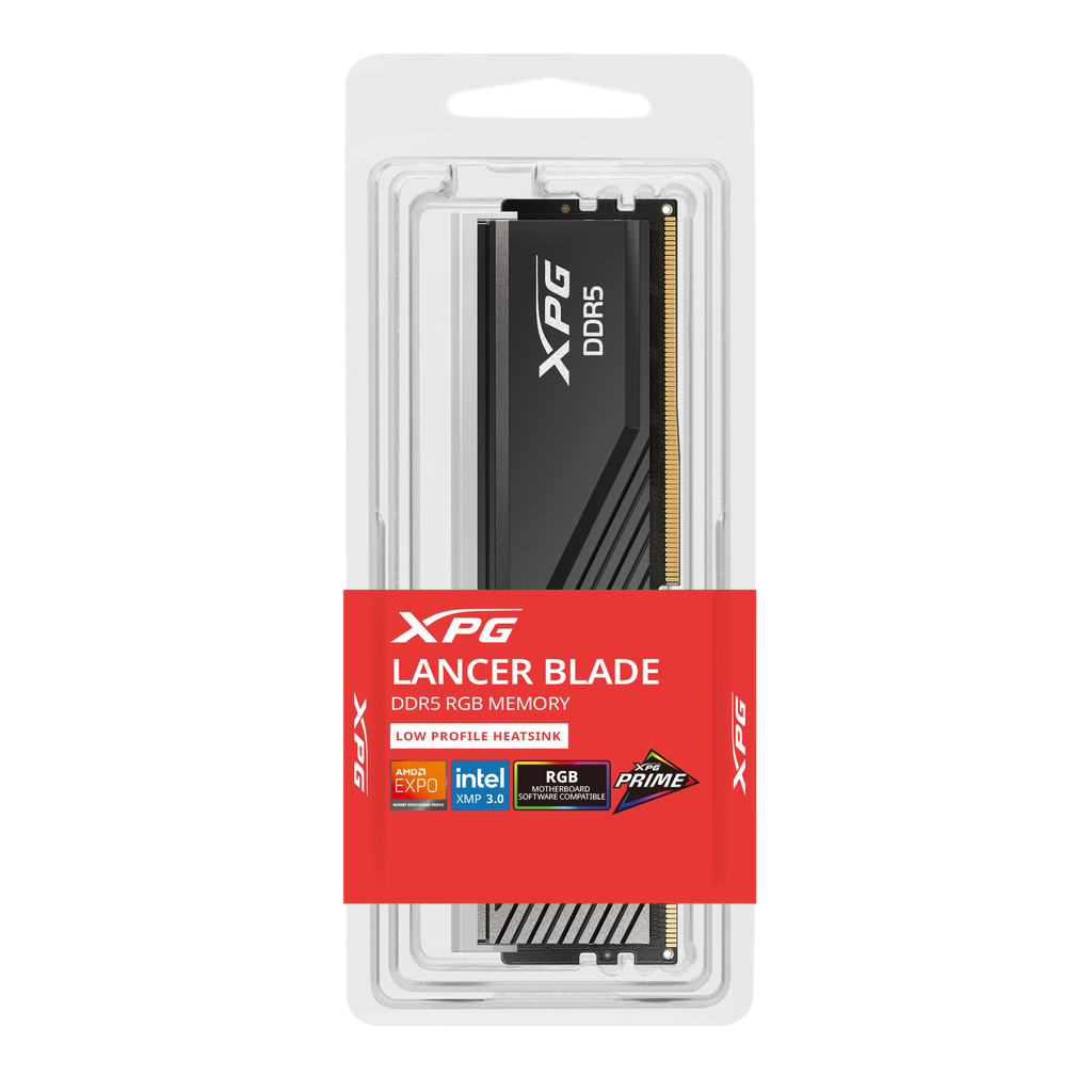Foto 4 pulgar | Ram Adata Lancer Blade Ddr5 16gb 6400 Negro Ax5u6400c3216g-slabrbk