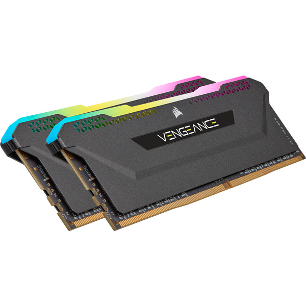 Foto 2 pulgar | Ram Corsair Ddr4 Vengeance Pro Sl 2x8 16gb 3600 Negro Rgb Cmh16gx4m2d3600c18