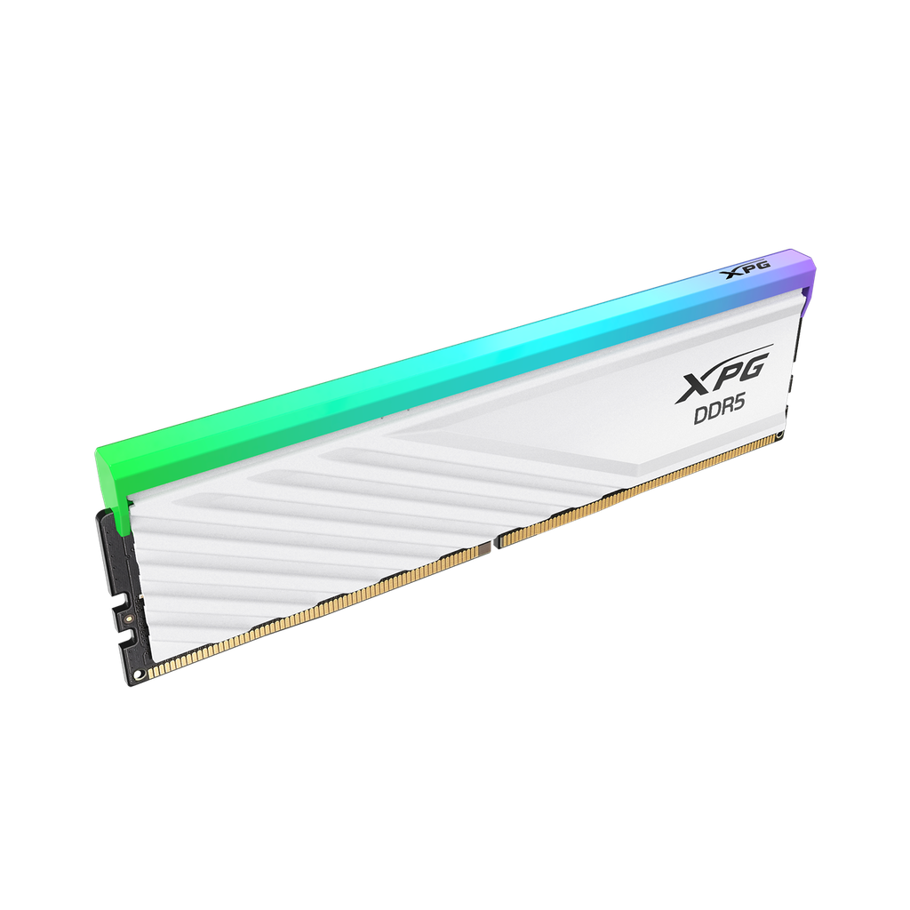 Foto 3 pulgar | Ram Adata Lancer Blade Ddr5 32gb(2x16) 6400 Blanco Ax5u6400c3216g-dtlabrwh