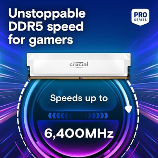 Foto 2 | Kit Ram Crucial Pro Ddr5 de 64 Gb (2 X 32 Gb) Cl40 De 6400 Mhz Blanco - Venta Internacional