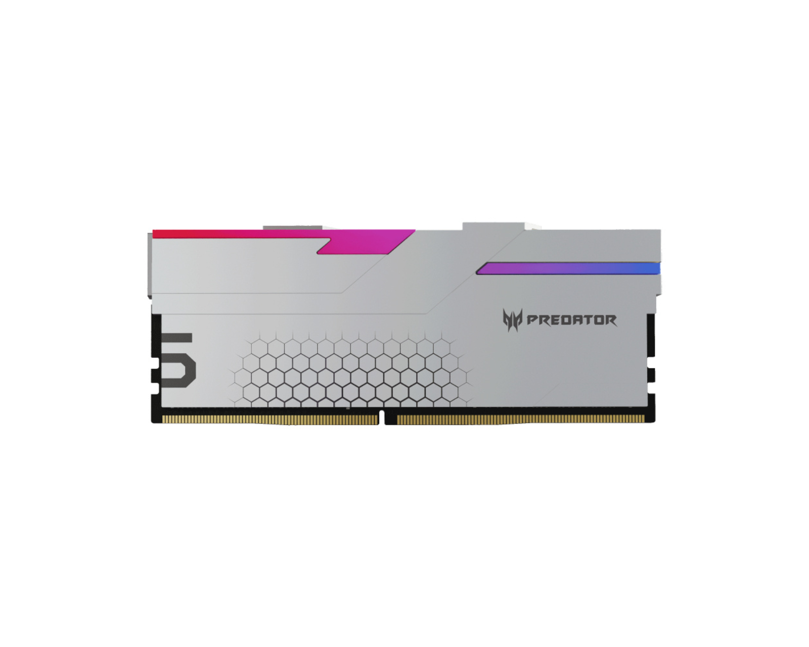 Kit Memoria Ram Acer Predator Hermes Ddr5 6800mhz 48gb - 2 X 24gb Cl36 Xmp Blanco