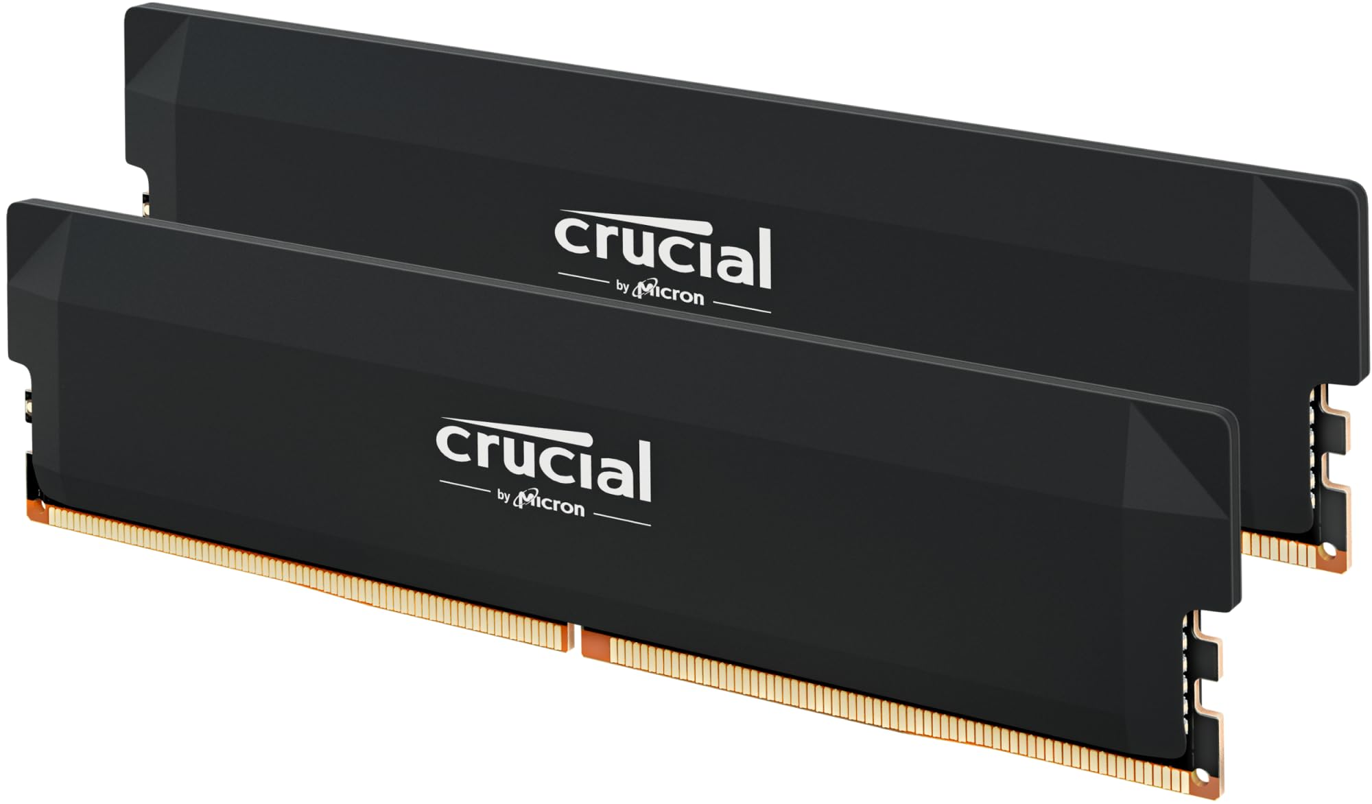 Foto 2 pulgar | Kit Ddr5 Ram Crucial Pro De 64 Gb (2 X 32 Gb) Cl40 De 6000 Mhz, Color Negro - Venta Internacional.